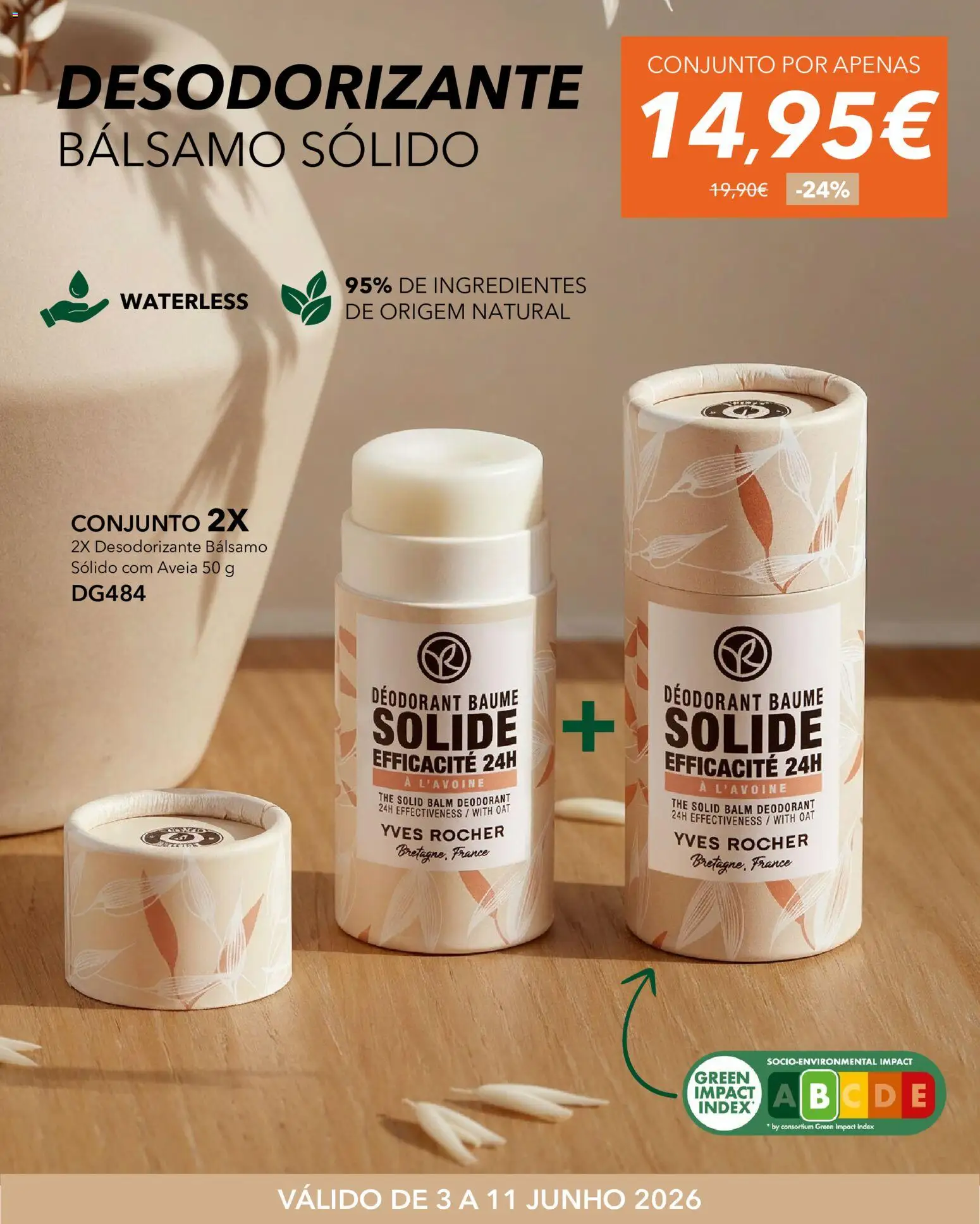 Yves Rocher The green issue │ válido de 03.06.2026 | Página: 5 | Produtos: Aveia, Desodorizante