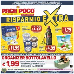 Anteprima del volantino Paghi Poco volantino Aci Catena valido a partire dal 08.05.2026