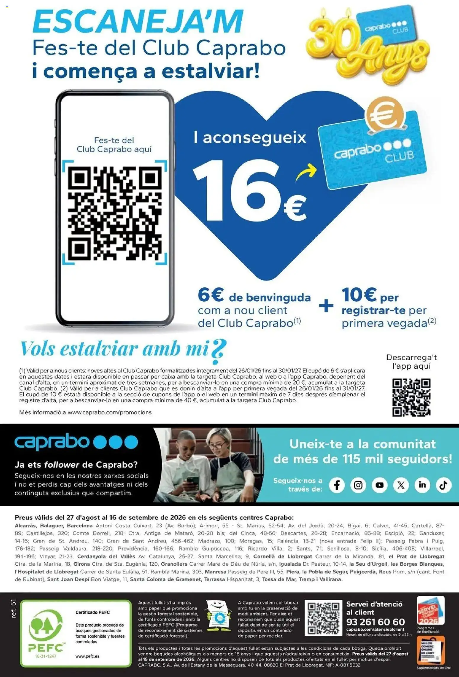 Caprabo - Estalvia des de la primera unitat │ válido desde el 17/09/2026 | Página: 16