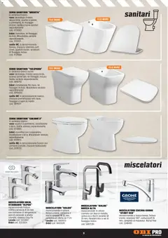 Anteprima del volantino OBI volantino Al Servizio Dei Professionisti valido a partire dal 13/09/2026 | Pagina: 9 | Prodotti: Miscelatore, WC, Vaso