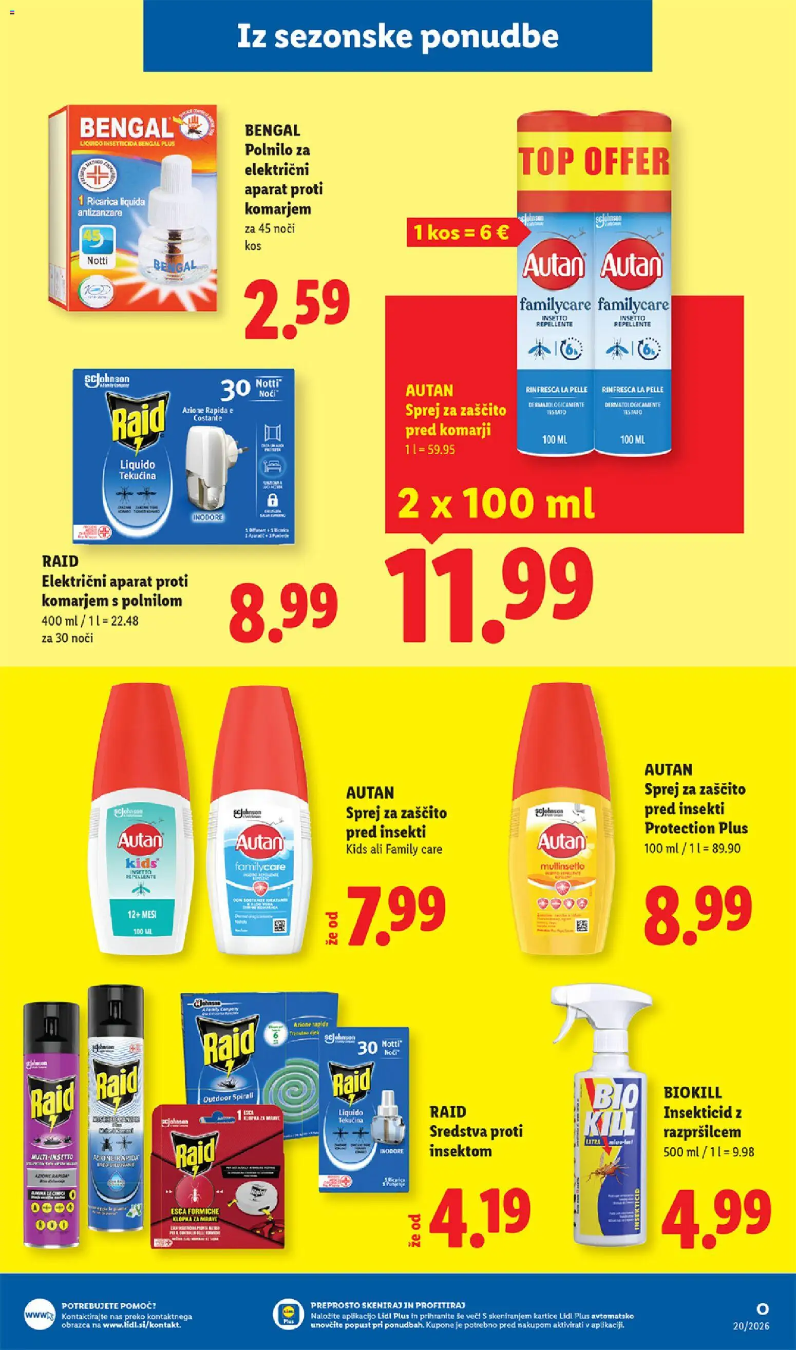 Novi Lidl katalog ponudbe – veljaven od 14.05.2026 | Stran: 29 | Izdelki: Kos