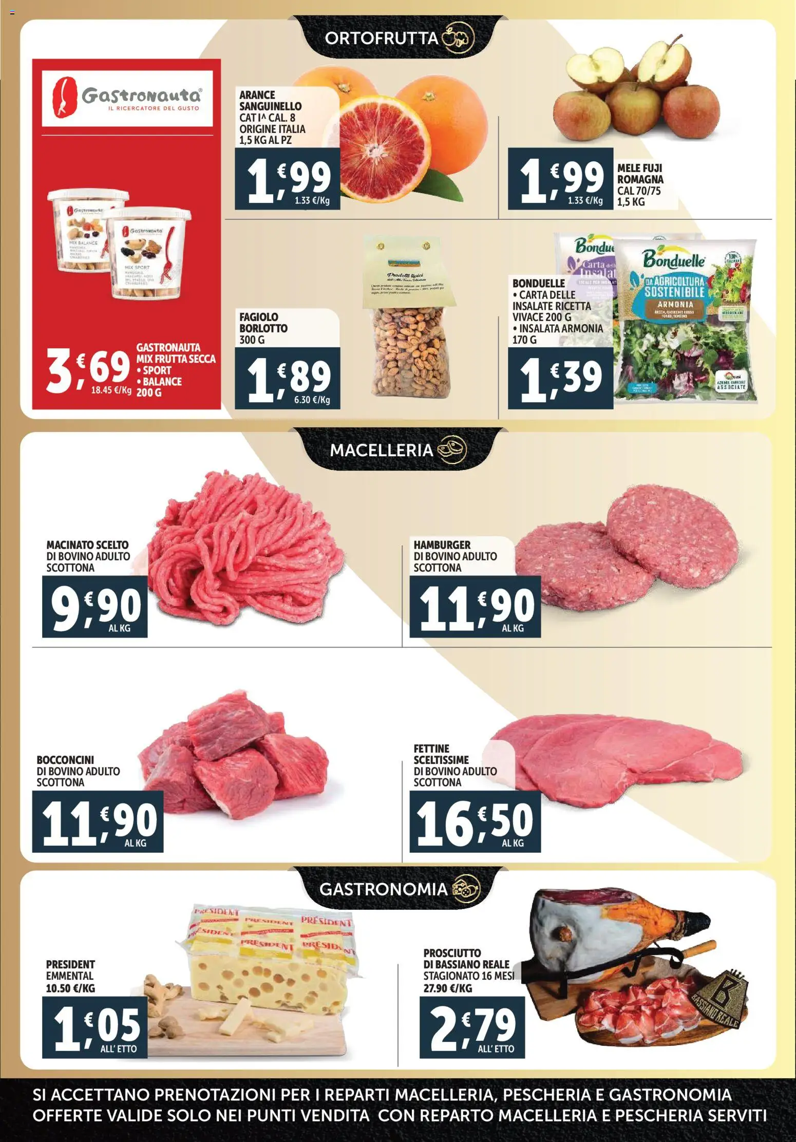 Volantino Decò del 06.03.2026 | Pagina: 2 | Prodotti: Mele, Insalata, Frutta, Hamburger