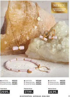 Pré-visualização Catálogo Avon Campanha 8 válido de 01/08/2026 | Página: 203 | Produtos: Pulseira, Brincos, Colar