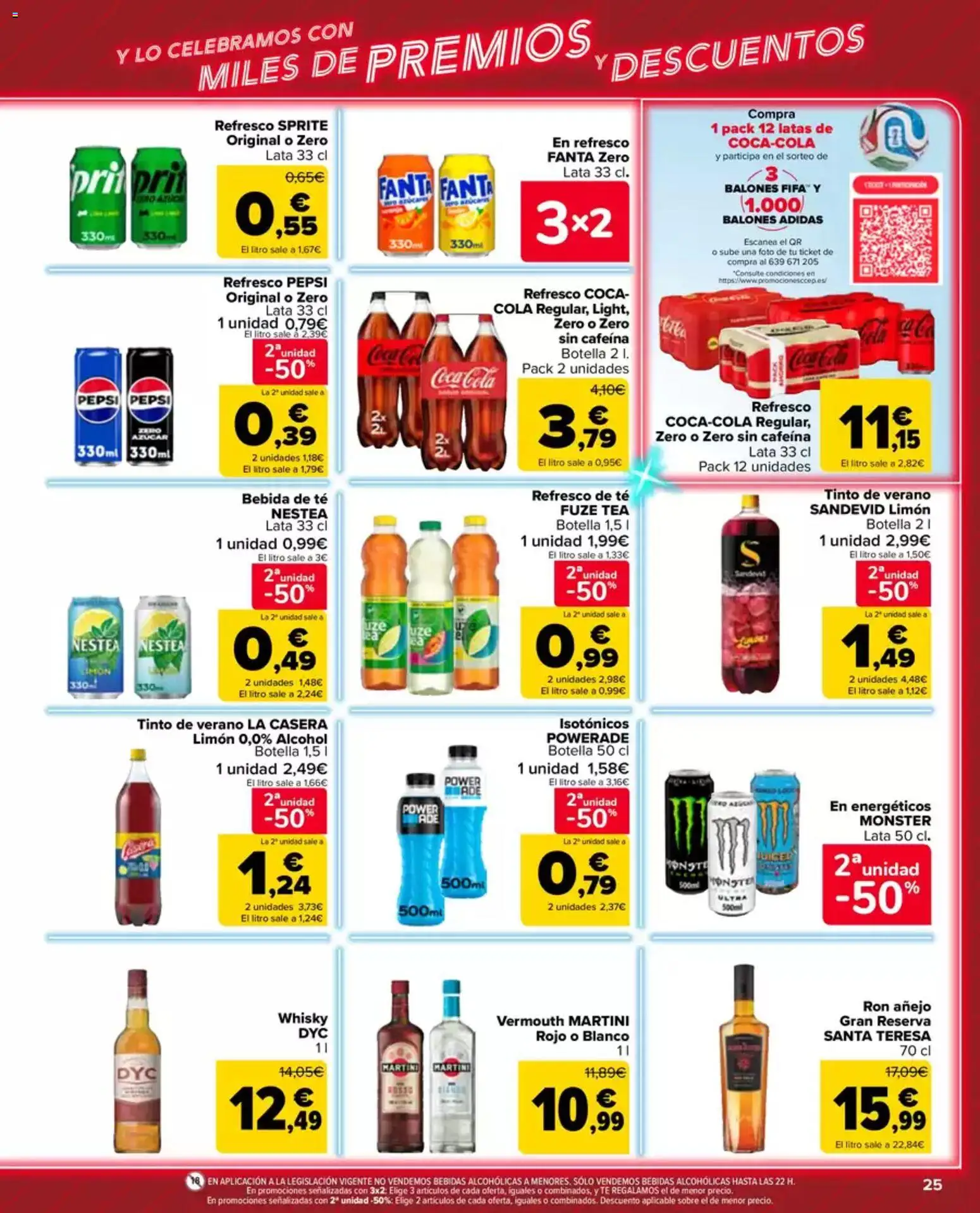 Carrefour Market folleto │ válido desde el 12.05.2026 | Página: 25 | Productos: Ron, Té, Πρίζες, Whisky