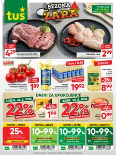 Tuš katalog akcije – veljaven od 24.06.2026