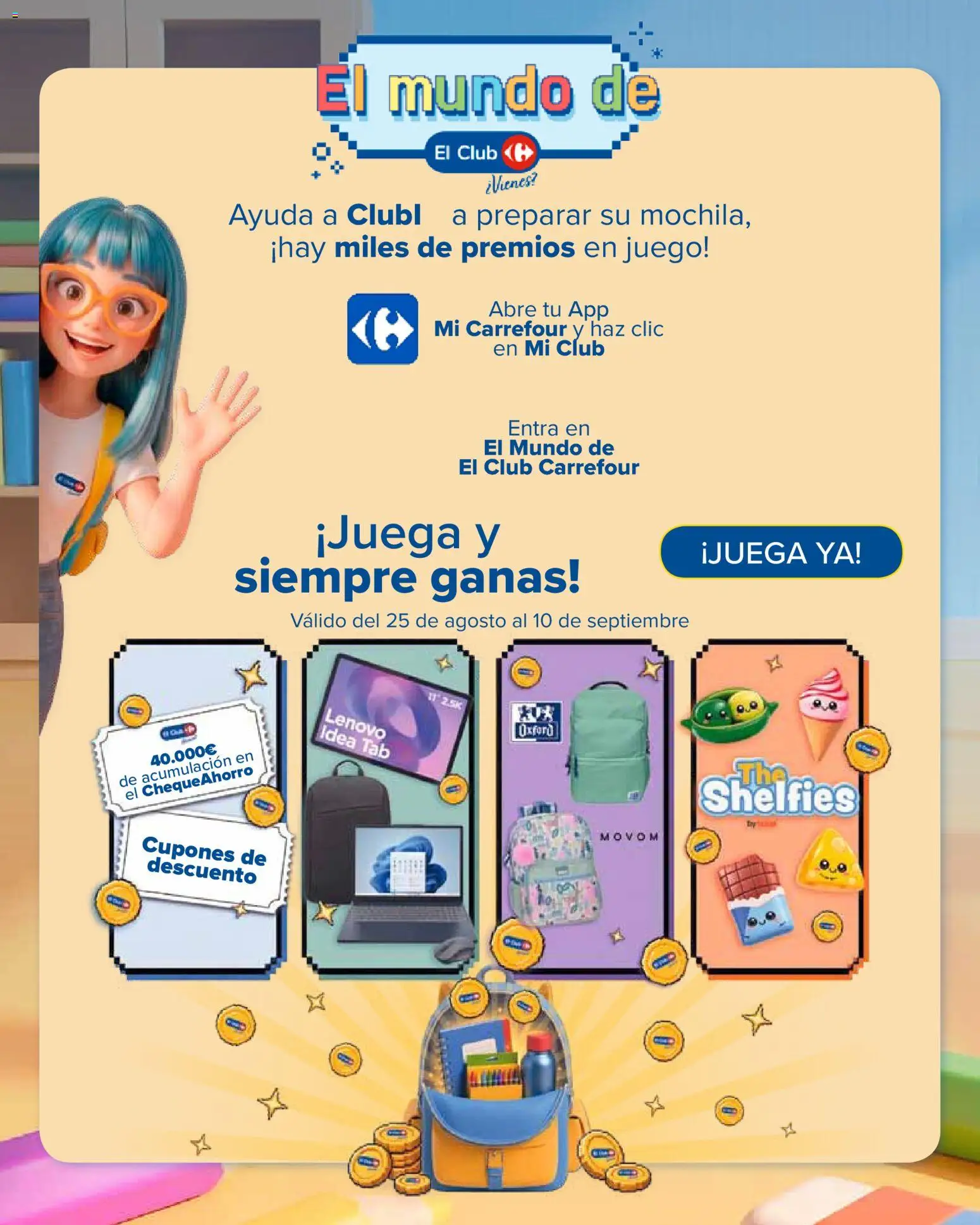 Carrefour Vuelta al cole │ válido desde el 18/08/2026 | Página: 42 | Productos: Tablet