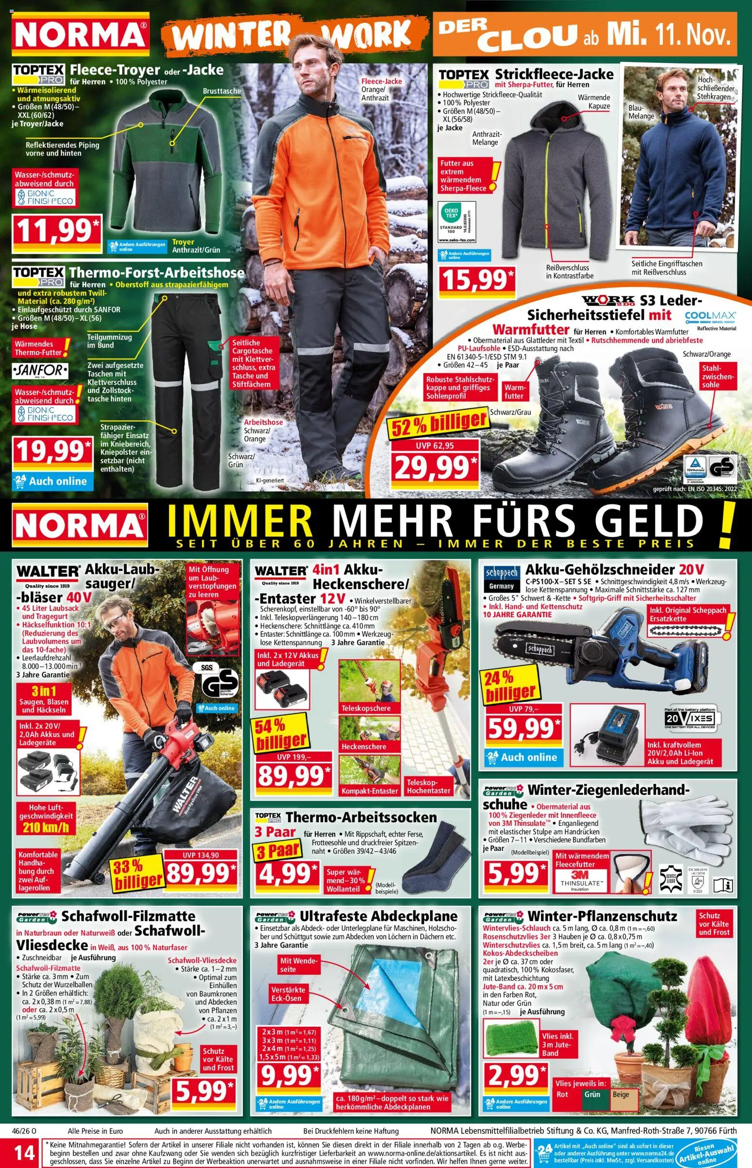 Norma Aktueller Prospekt – gültig ab 09.11.2026 | Seite: 16
