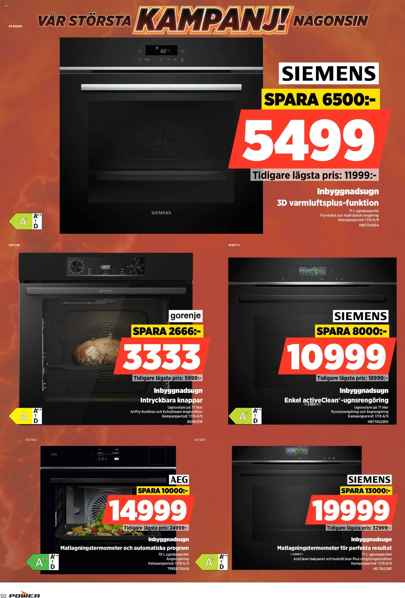 Power reklamblad aktuell från 31/08/2026 | Sida: 50