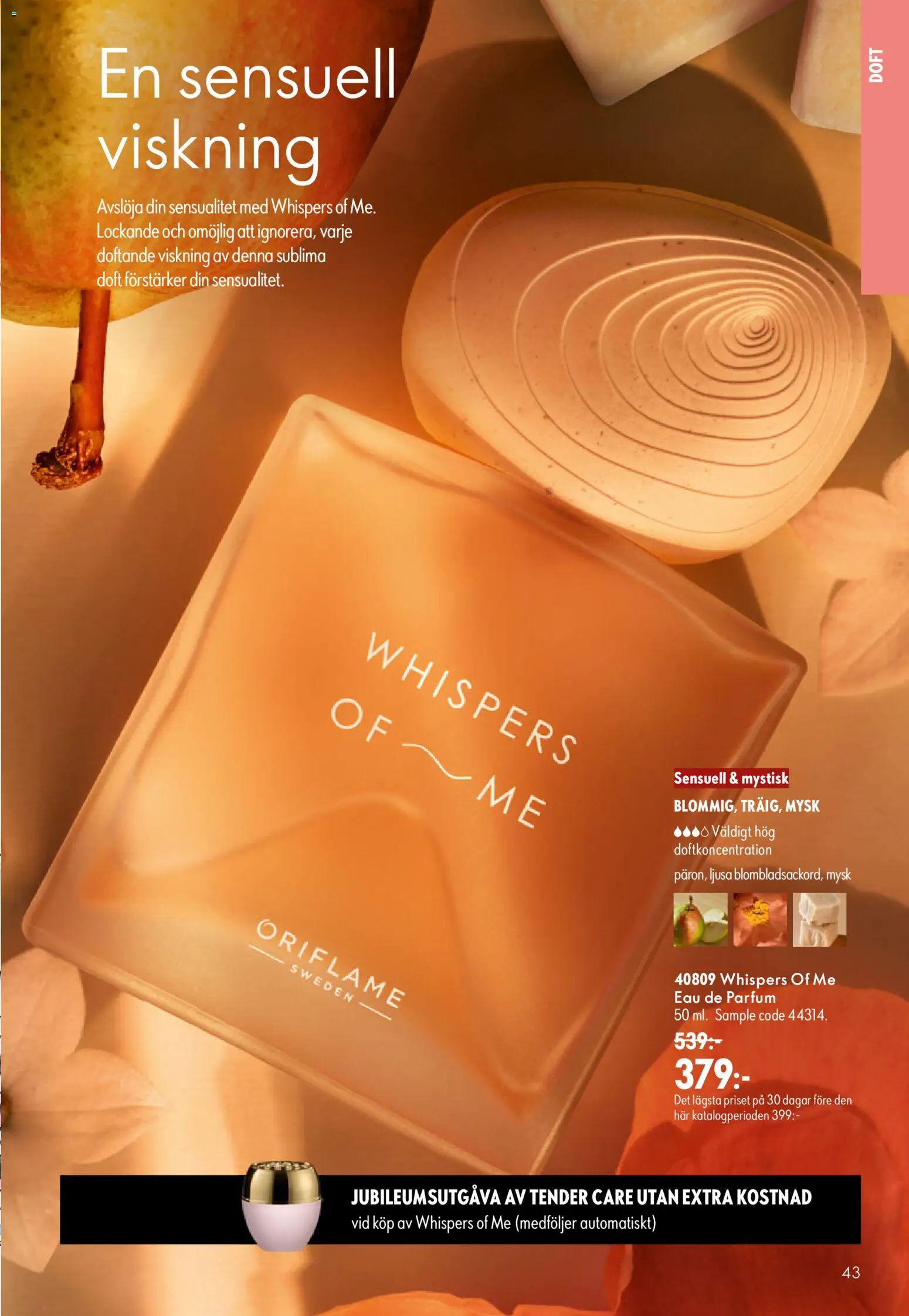 Oriflame reklamblad aktuell från 16/09/2026 | Sida: 43 | Produkter: Doft