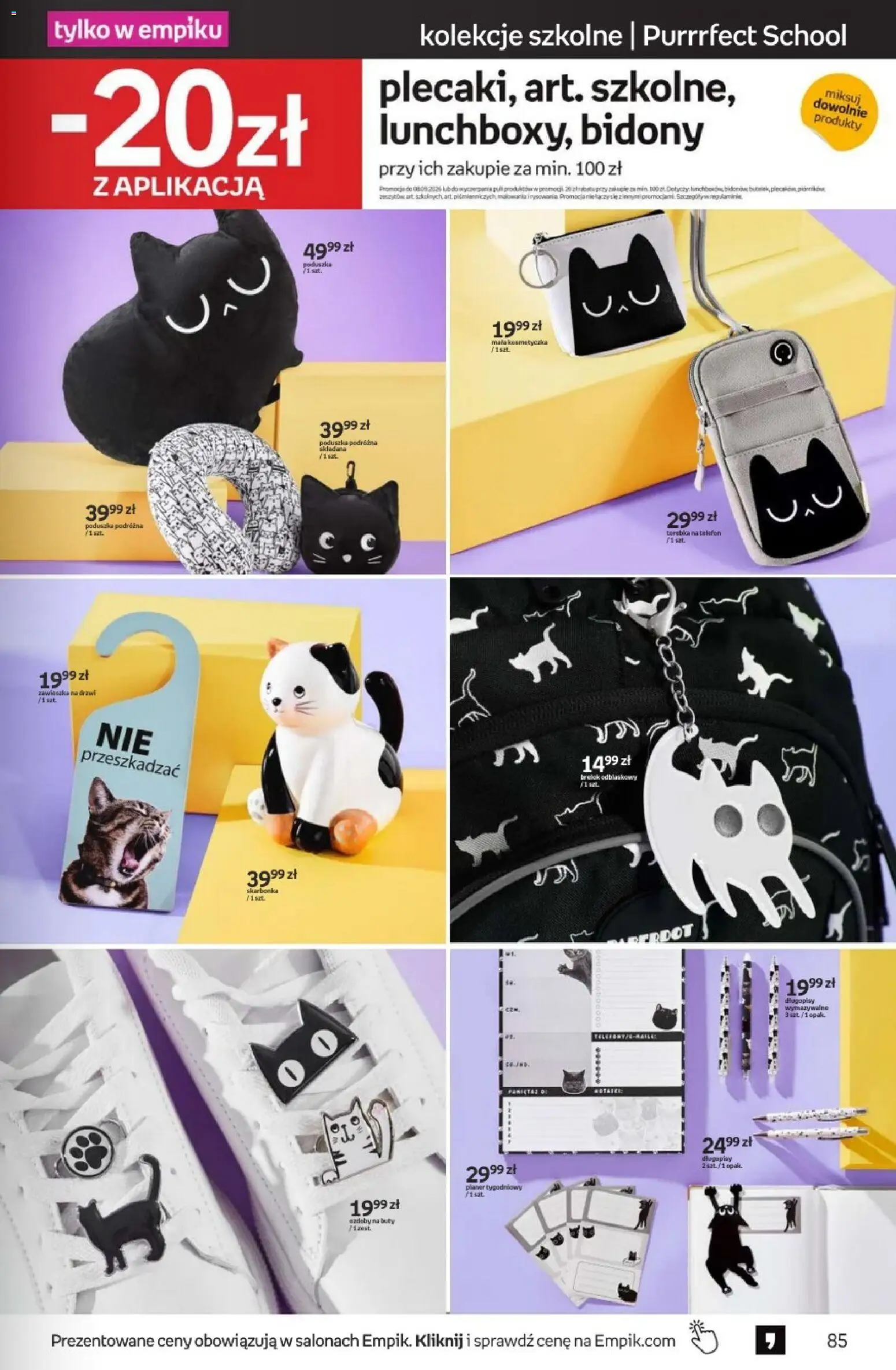 Empik promocje - Tom kultury Zabawki od 15.07.2026 | Strona: 35 | Produkty: Telefon, Buty, Torebka, Poduszka