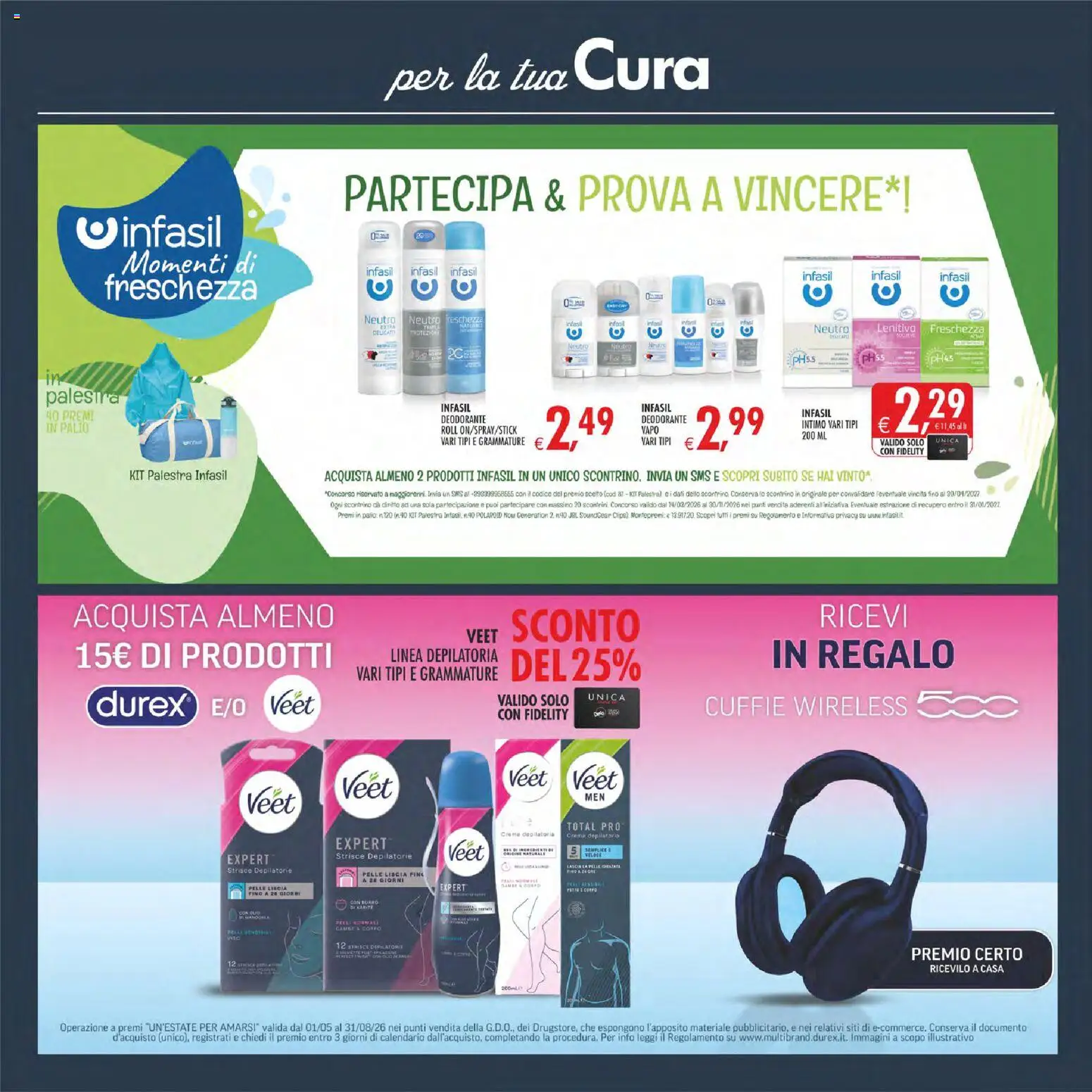 Volantino Decò del 30/06/2026 | Pagina: 38 | Prodotti: Crema, Deodorante, Crema depilatoria, Intimo