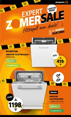 Expert folder - Voorbeeld van een folder van Expert, geldig van 27-07-2026 | Pagina: 12 | Producten: Vaatwasser
