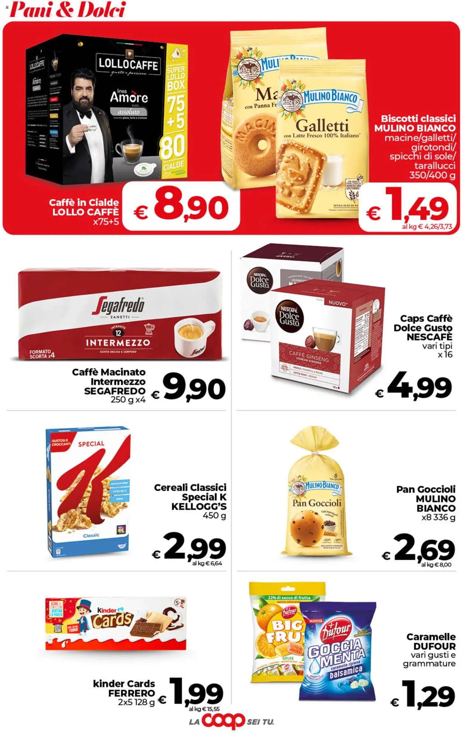 Volantino COOP del 21/07/2026 | Pagina: 31 | Prodotti: Succo, Caramelle, Biscotti, Latte