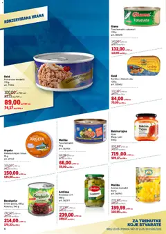 Metro katalog Horeca - pregled Metro kataloga - važi od 11.06.2026 | Strana: 4 | Proizvode: Ananas, Krastavac, Ajvar, Pašteta