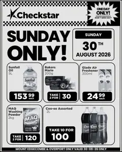 Check Star specials catalogue – valid from 30/08/2026