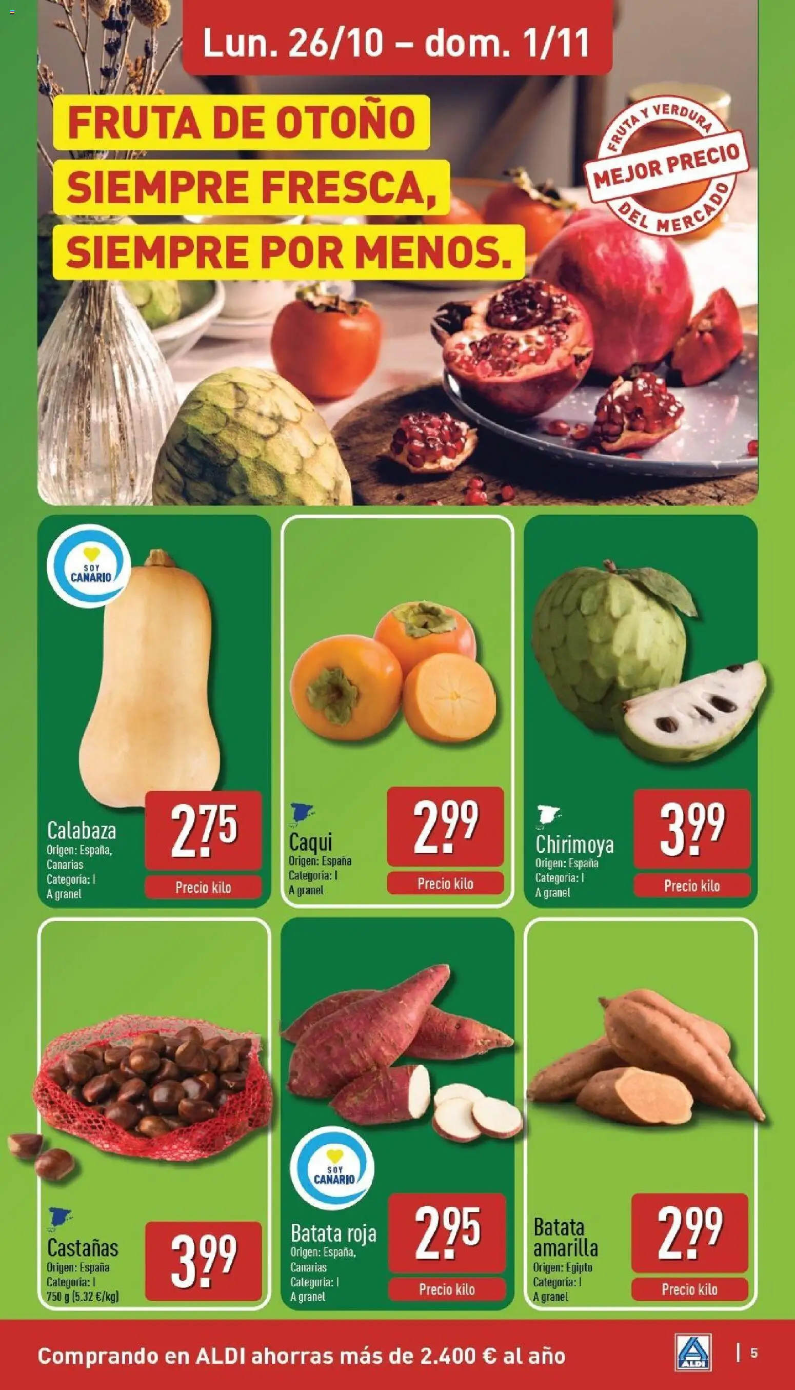 Aldi folleto Canarias │ válido desde el 26/10/2026 | Página: 5