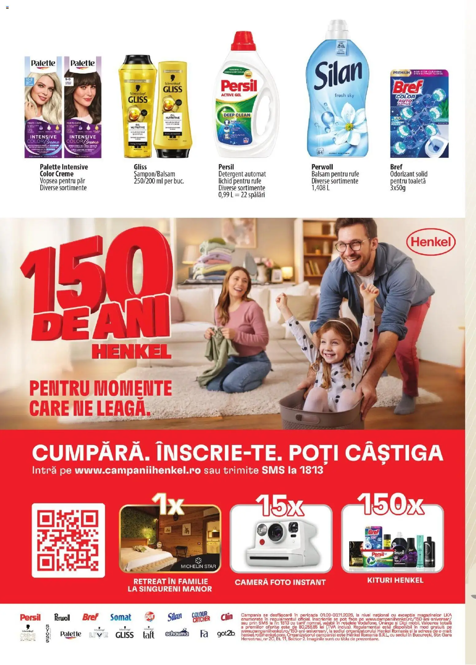 Noul catalog Mega Image – valabil de la 01.10.2026 | Pagină: 38 | Produse: Cameră, Toaletă, Balsam, Balsam pentru rufe