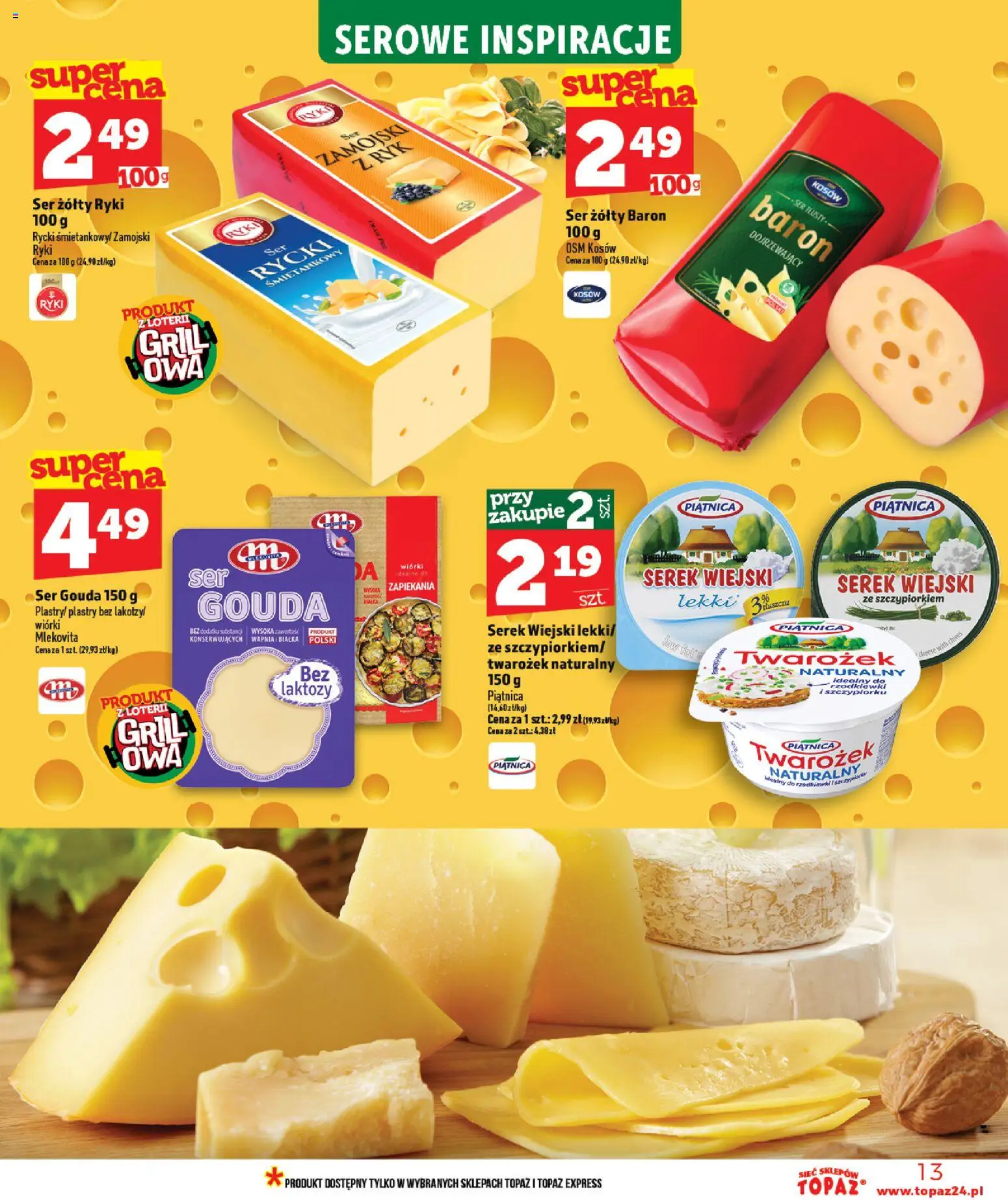 Topaz gazetka - Express od 03.06.2026 | Strona: 13