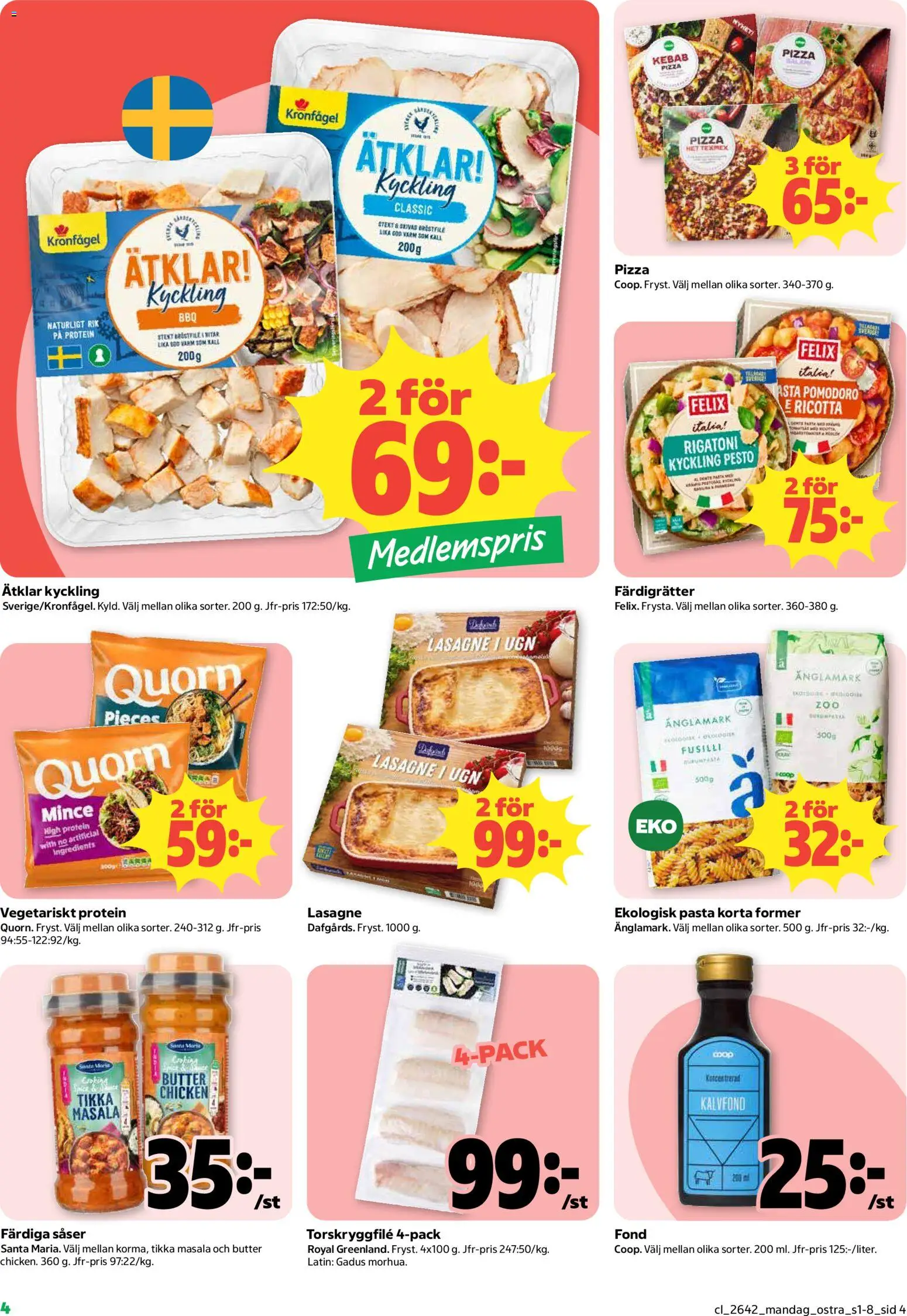 Coop Daglivs reklamblad aktuell från 12/10/2026 | Sida: 4