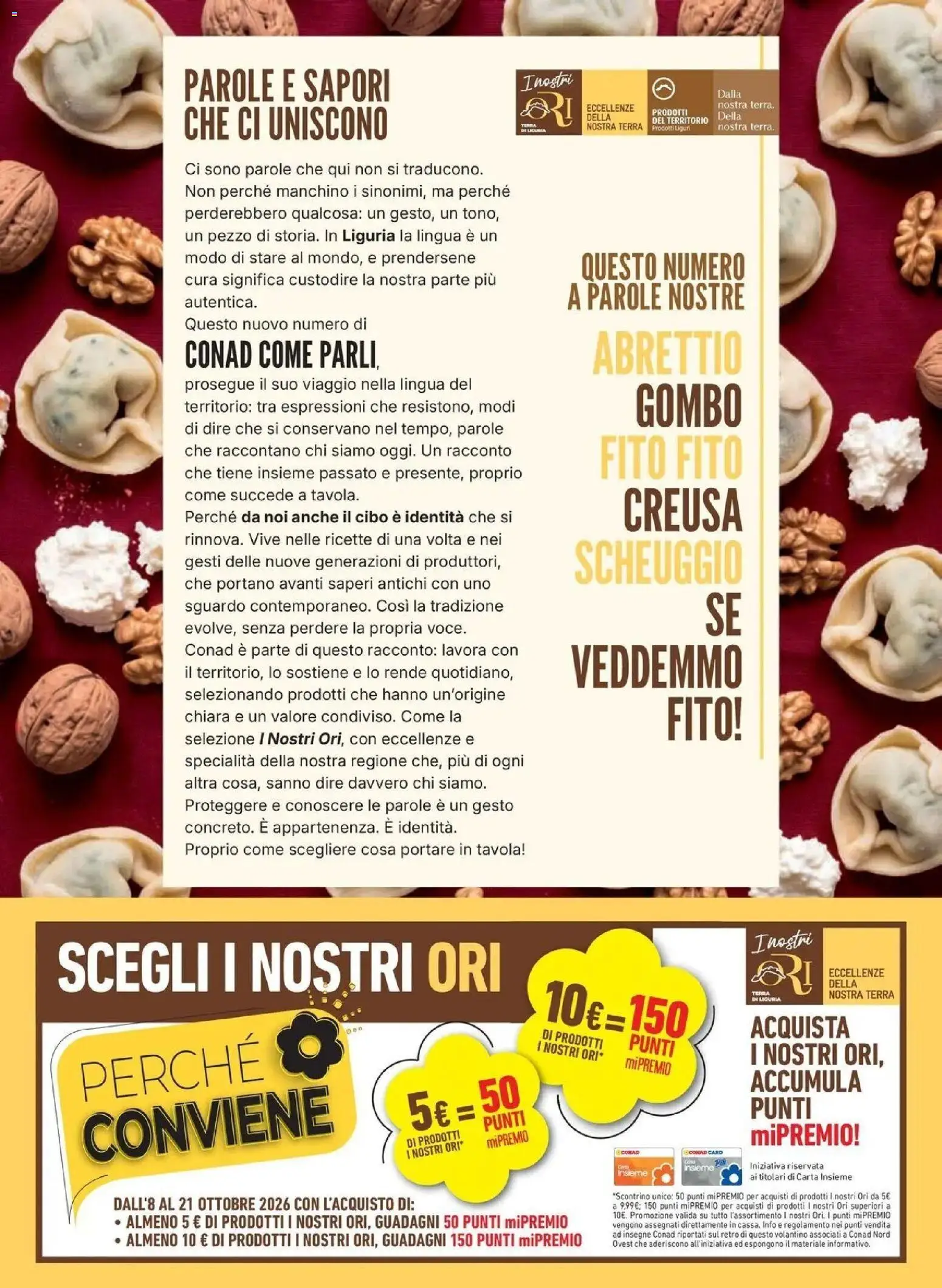 Anteprima volantino Conad dal 08/10/2026 prossima settimana | Pagina: 2 | Prodotti: Specialità, Terra