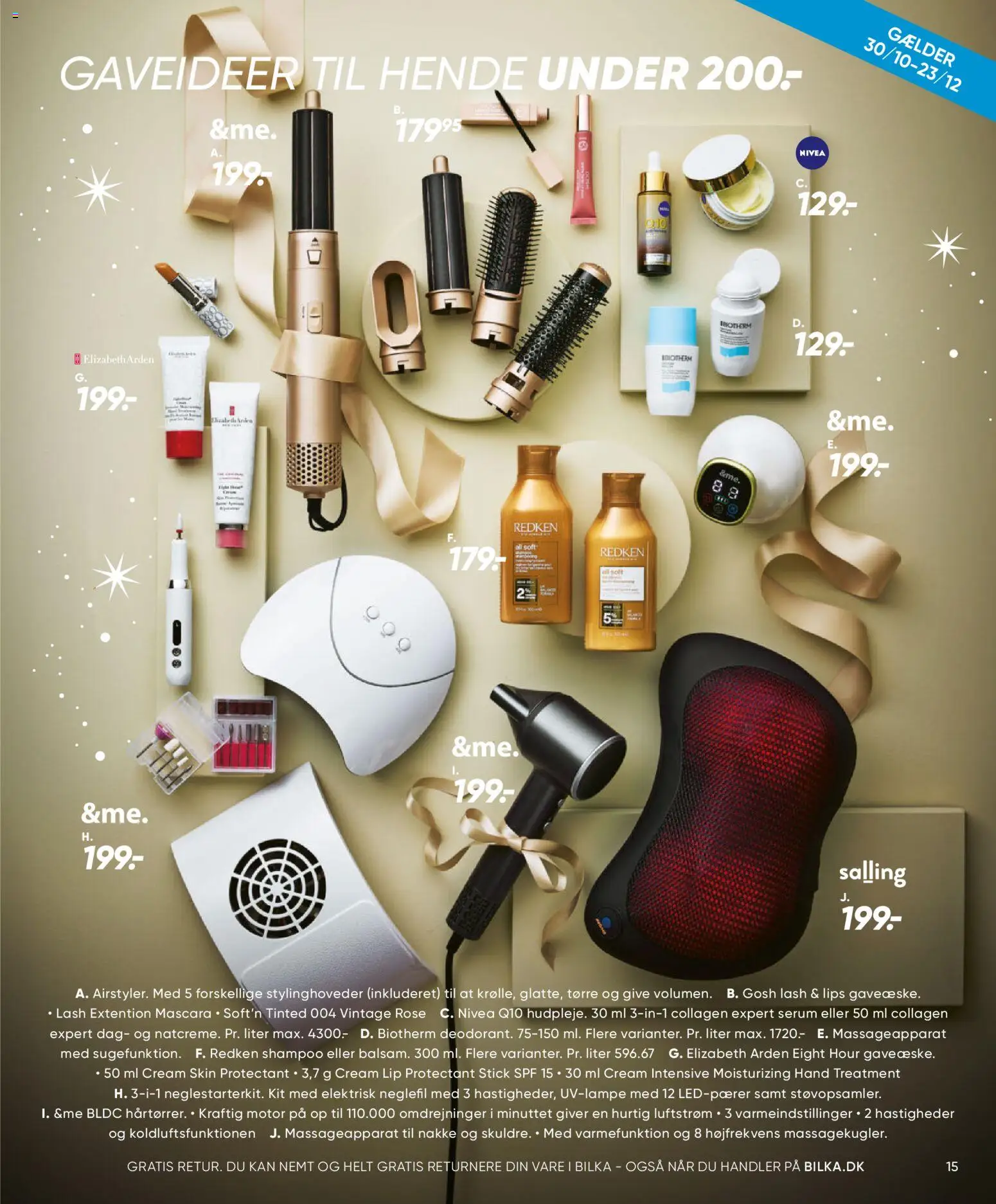 Bilka tilbudsavis – gyldig fra 30/10/2026 | Side: 3 | Produkter: Mascara, Shampoo, Collagen