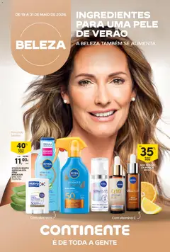 Pré-visualização Continente Beleza: Ingridientes para uma pele de verão válido de 19.05.2026
