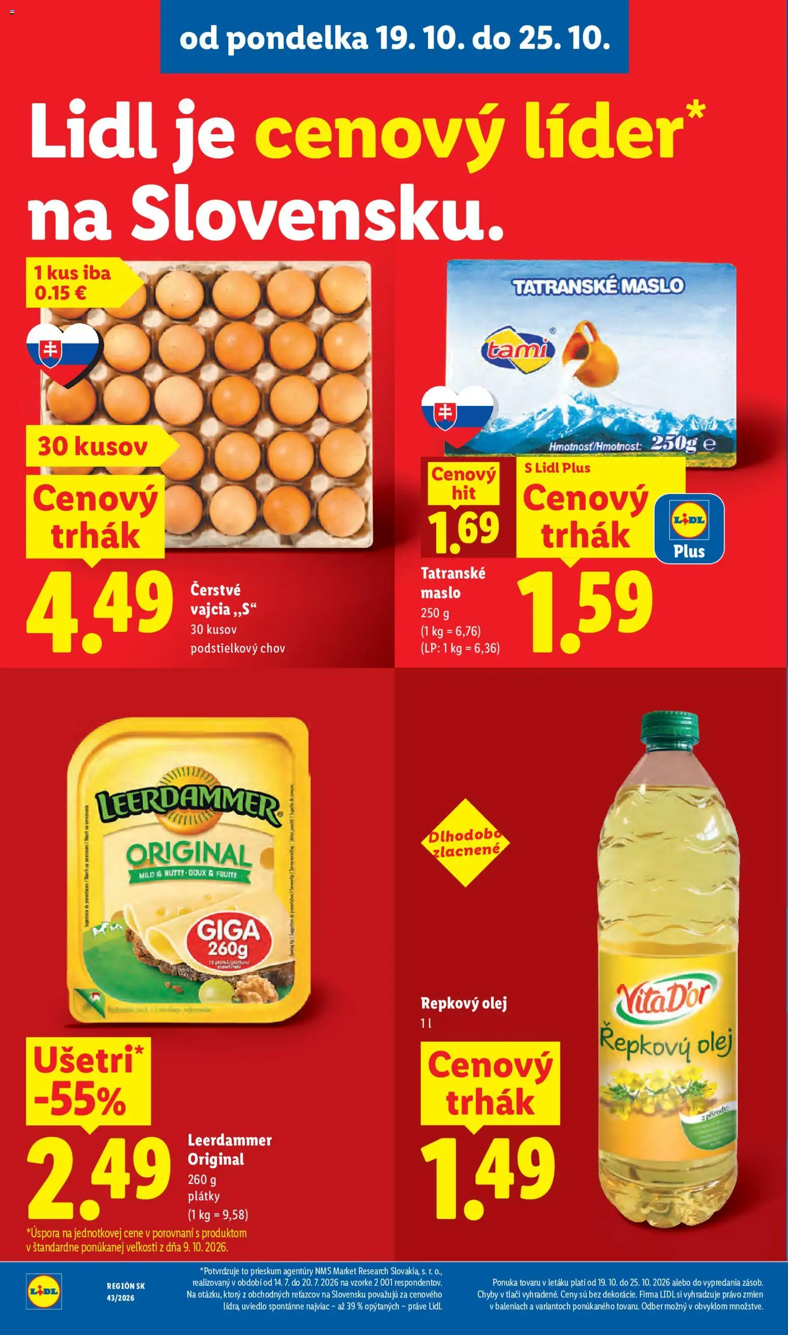 Nové Lidl akcie – leták je platný od 19.10.2026 | Strana: 20