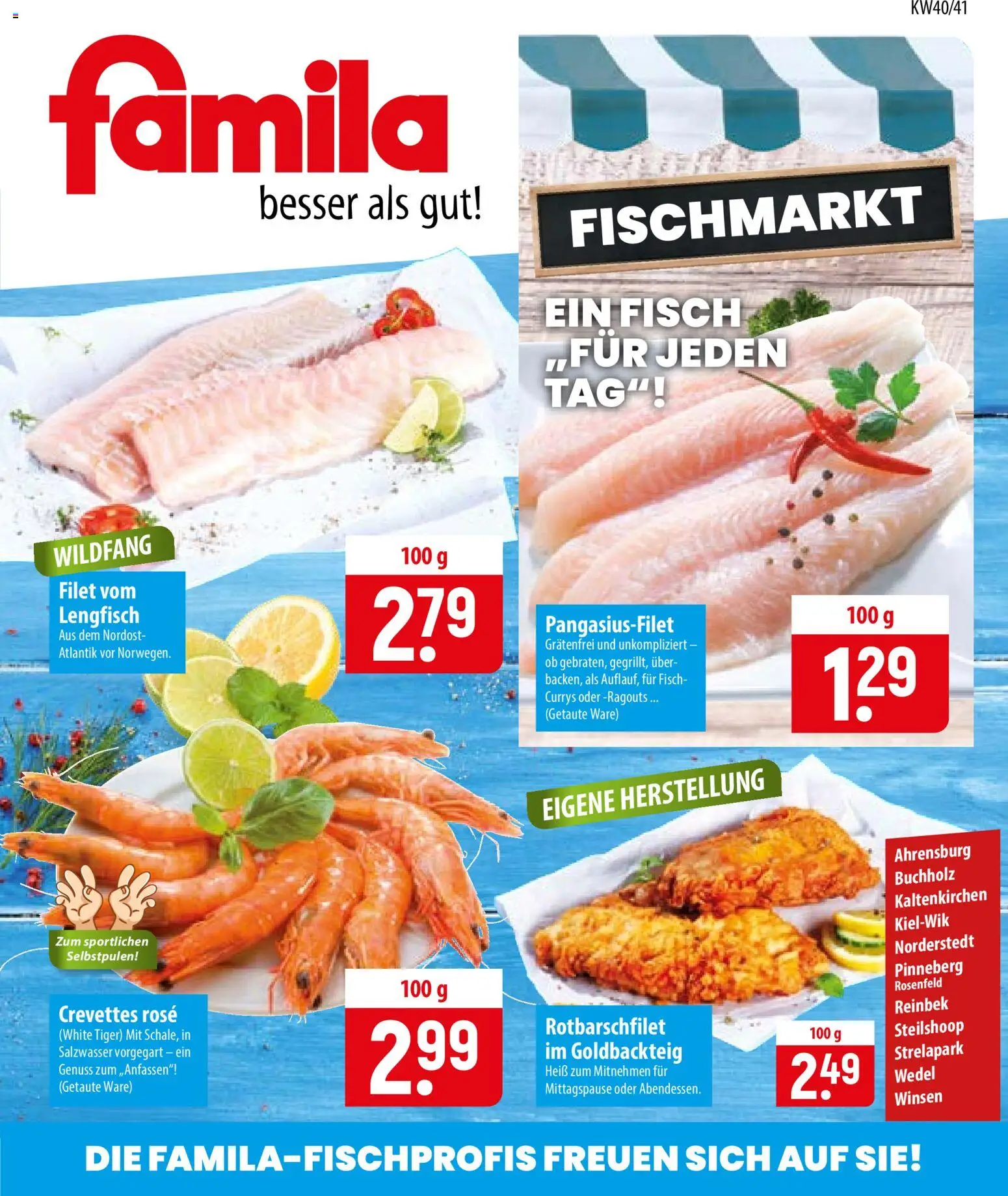 Famila Fischmarkt – gültig ab 28.09.2026 | Seite: 1 | Produkte: Fisch