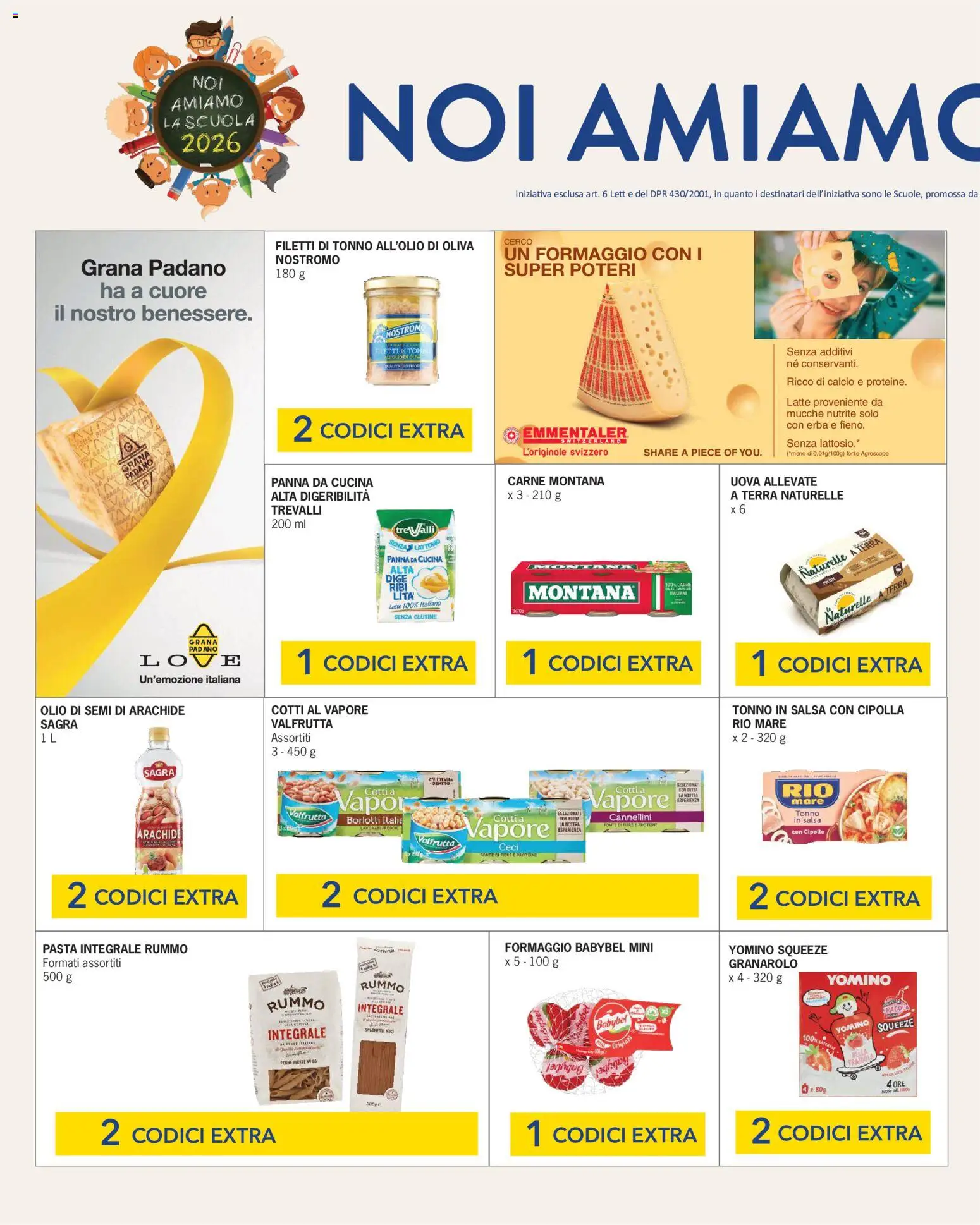 Volantino Migross del 21/09/2026 | Pagina: 2 | Prodotti: Senza glutine, Uova, Olio, Tonno