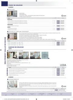Rexel - Prévisualisation de Rexel - Brochure Sanitaire valide à partir de 20.04.2026 | Page: 40 | Produits: Meuble, Porte, Portes, Baignoire