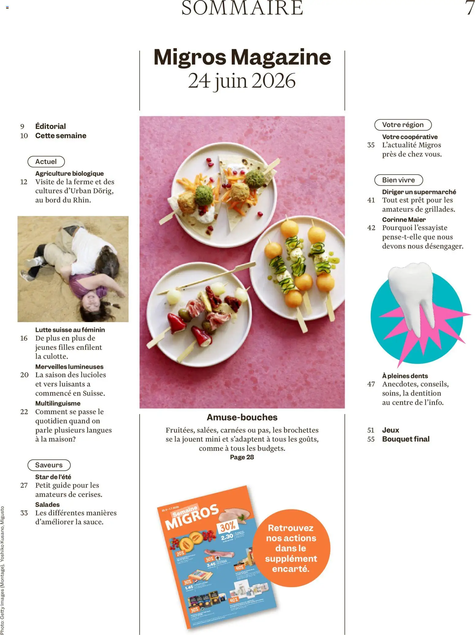 Migros aktionen Magazine FR – gültig ab 24.06.2026 | Seite: 7