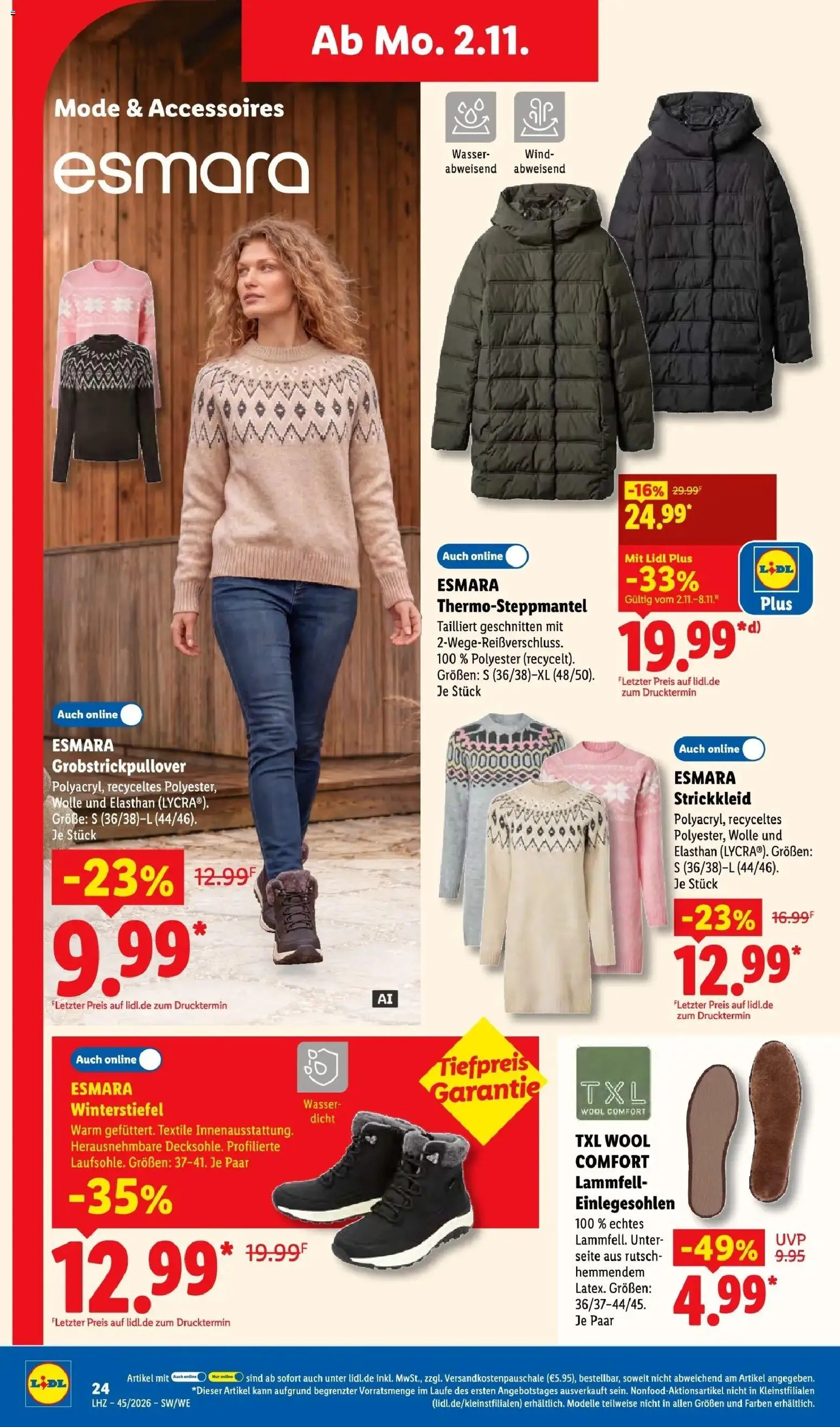 Lidl Prospekt Villingen-schwenningen (ab 02.11.2026) zum Blättern » Angebote | Seite: 40 | Produkte: Wasser