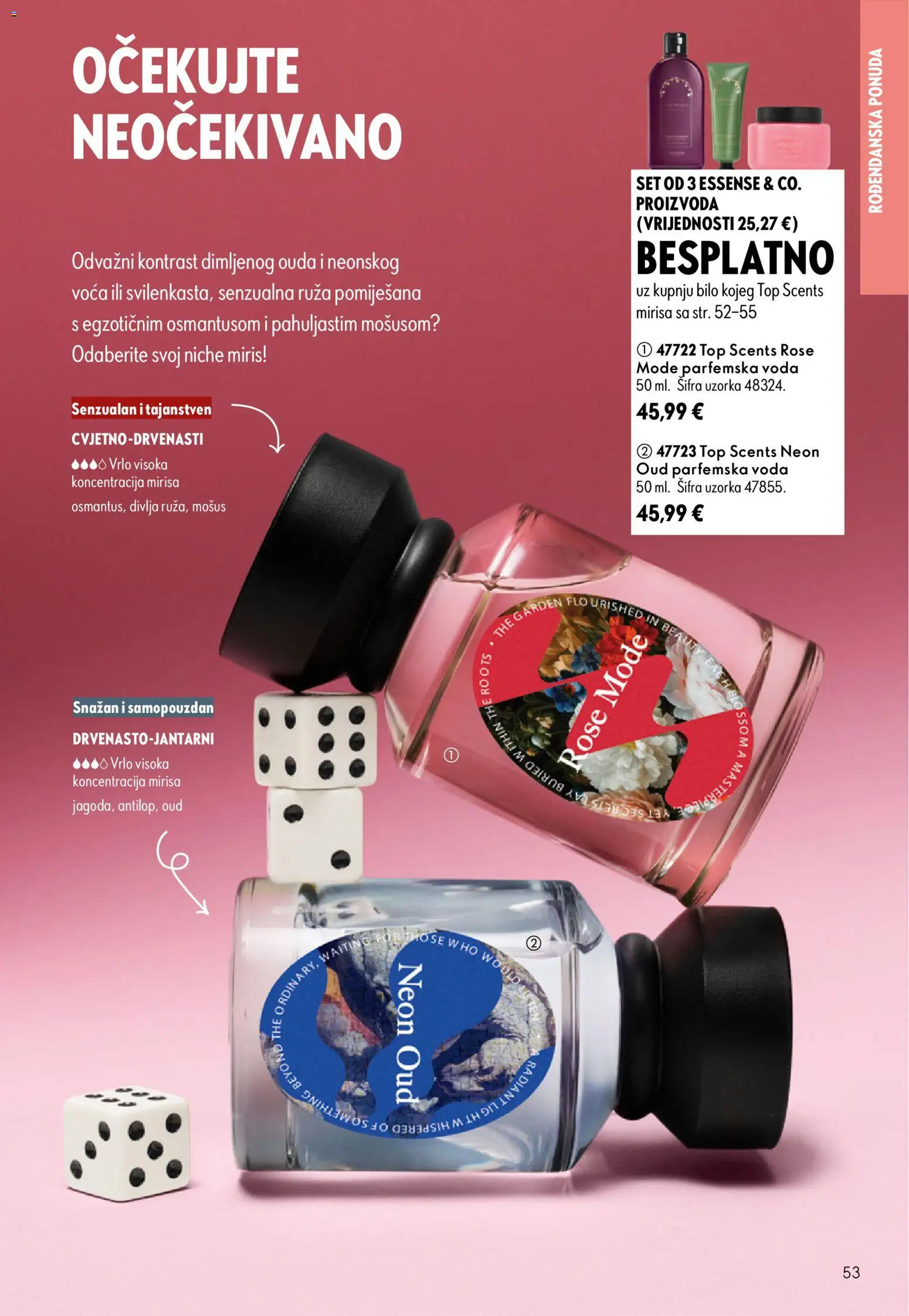 Oriflame katalog | vrijedi od 26.08.2026 | Stranica: 53 | Proizvodi: Miris, Voda, Ruza