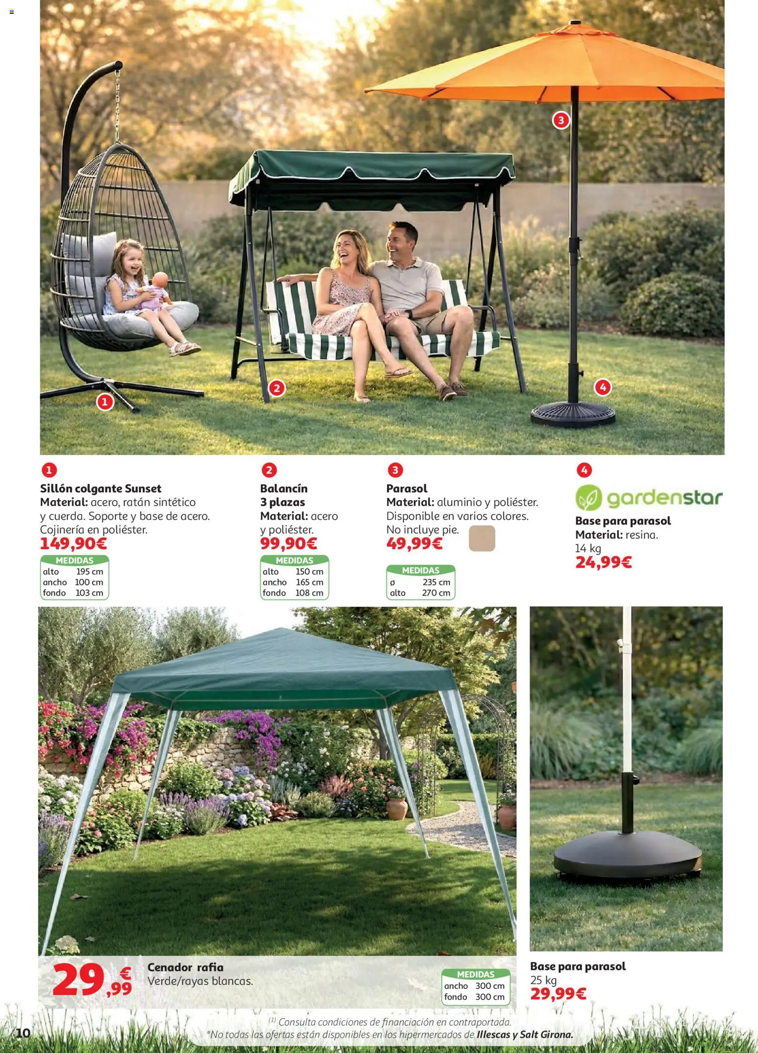 Alcampo Aire Libre HP Cat │ válido desde el 05.05.2026 | Página: 10 | Productos: Sillón