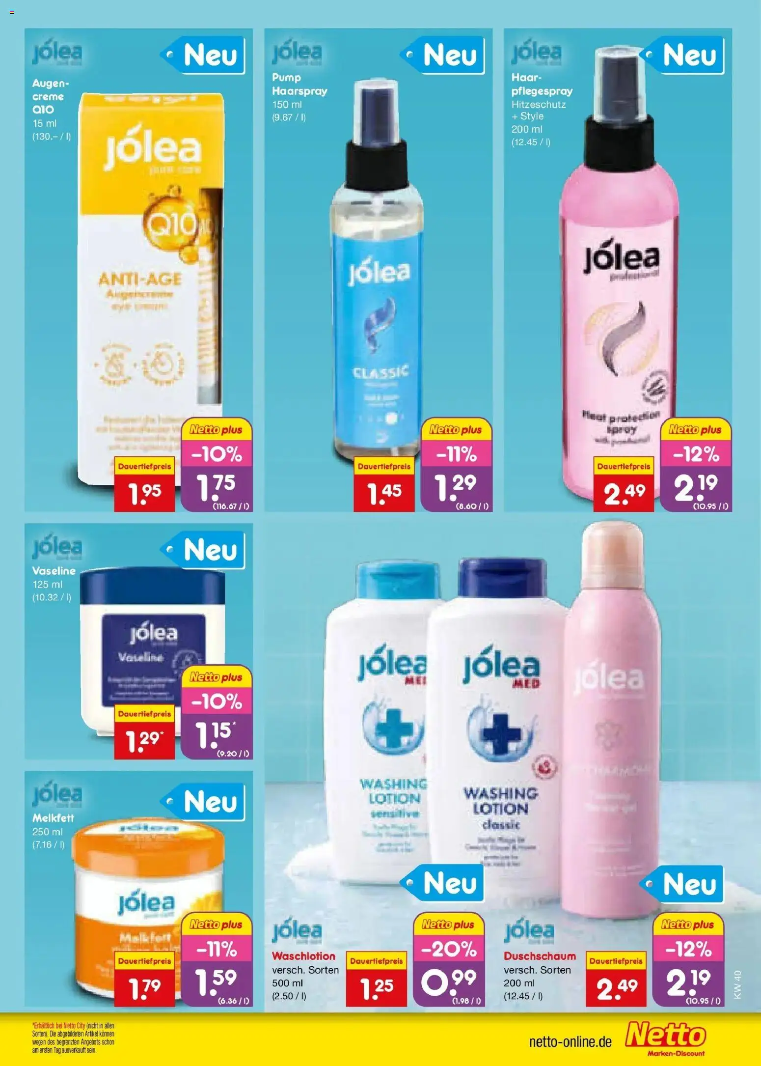 Netto Marken-Discount Prospekt Metten – gültig ab 28.09.2026 | Seite: 59 | Produkte: Haarspray, Creme