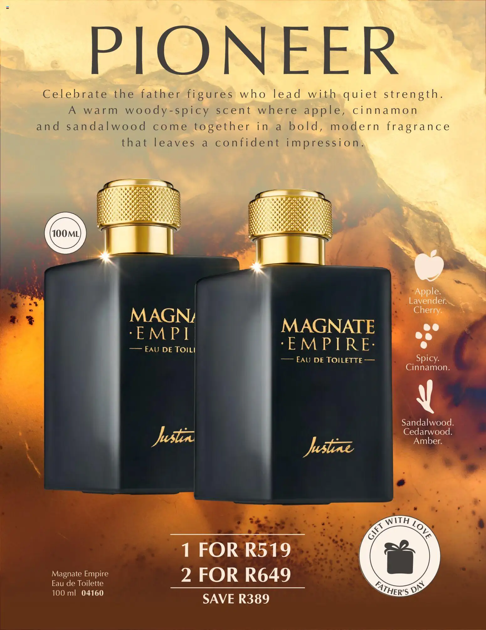 New Justine catalogue – valid from 11.05.2026 | Page: 4 | Products: Fragrance, Eau de toilette