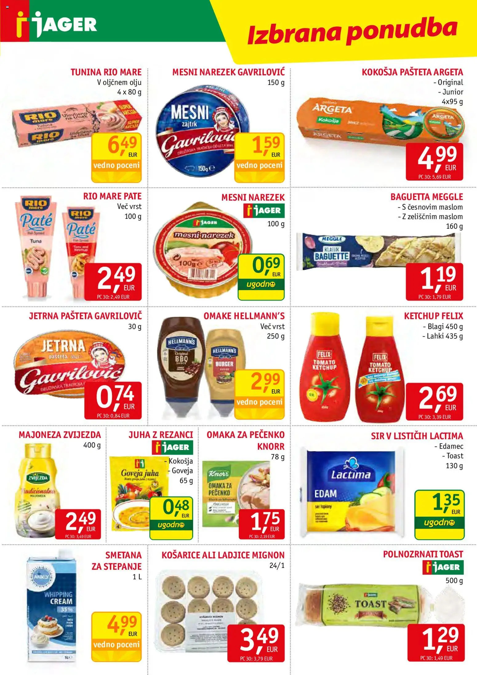 Novi Jager katalog ponudbe – veljaven od 16.09.2026 | Stran: 9