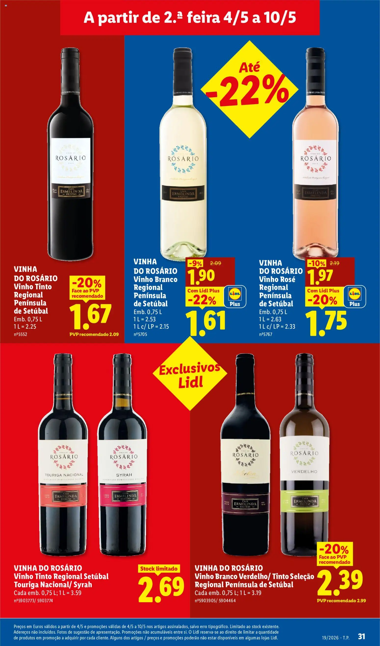 Lidl folheto │ válido de 04.05.2026 | Página: 31 | Produtos: Vinho, Vinho tinto