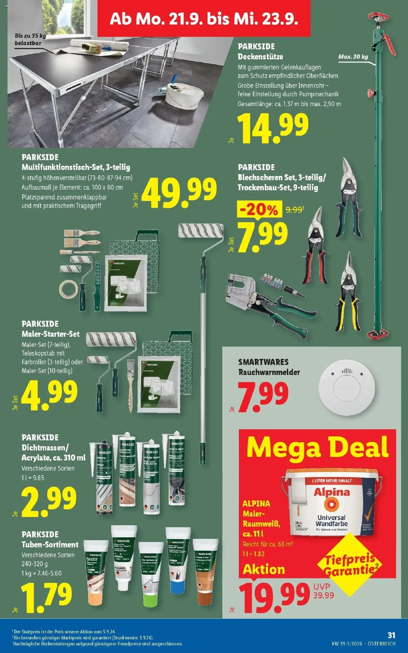 Lidl Flugblatt - Jenbach ab 13.09.2026 - Angebote ab donnerstag | Seite: 36