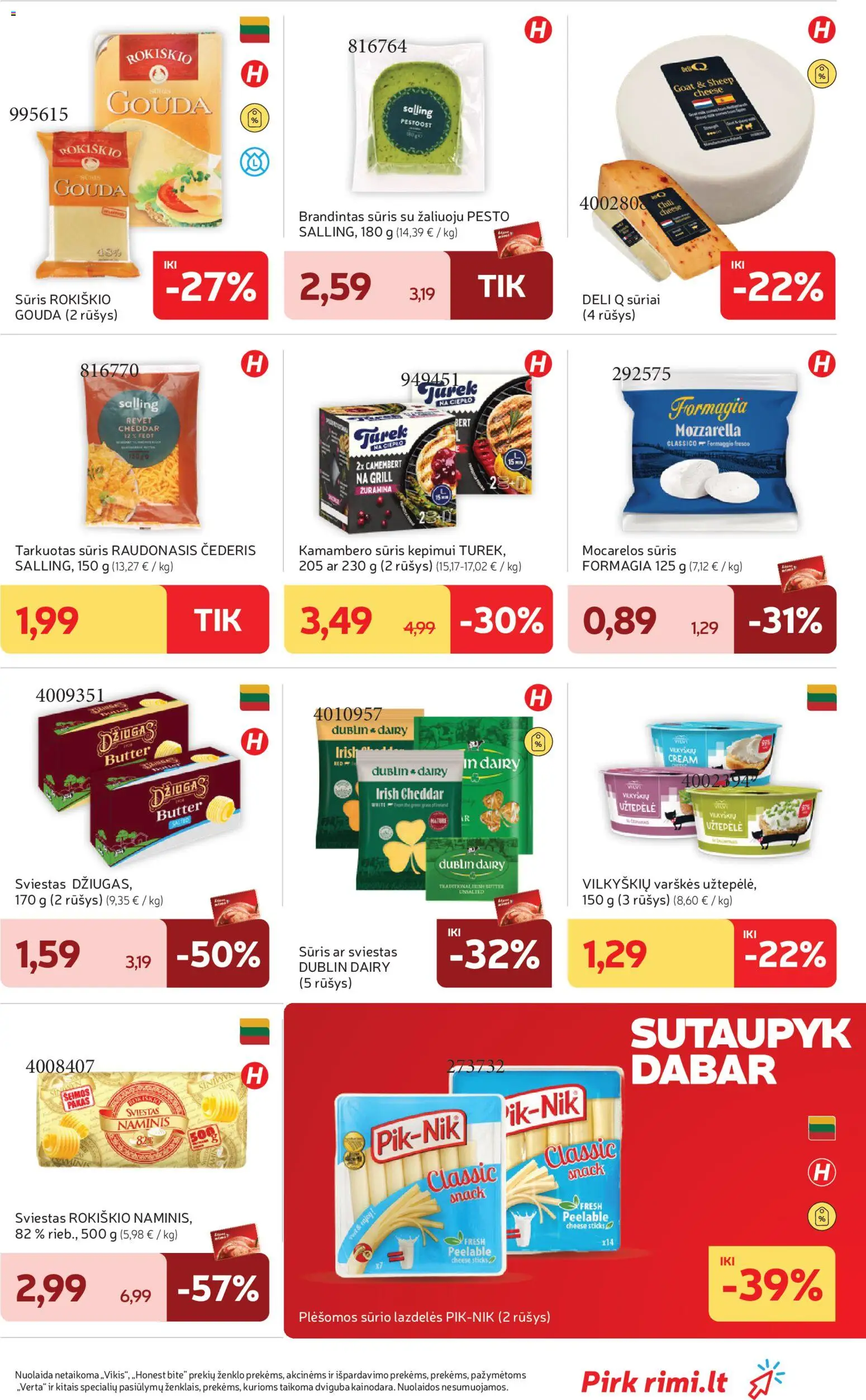 Rimi akcijos nuo 2026.07.28 | Puslapis: 13