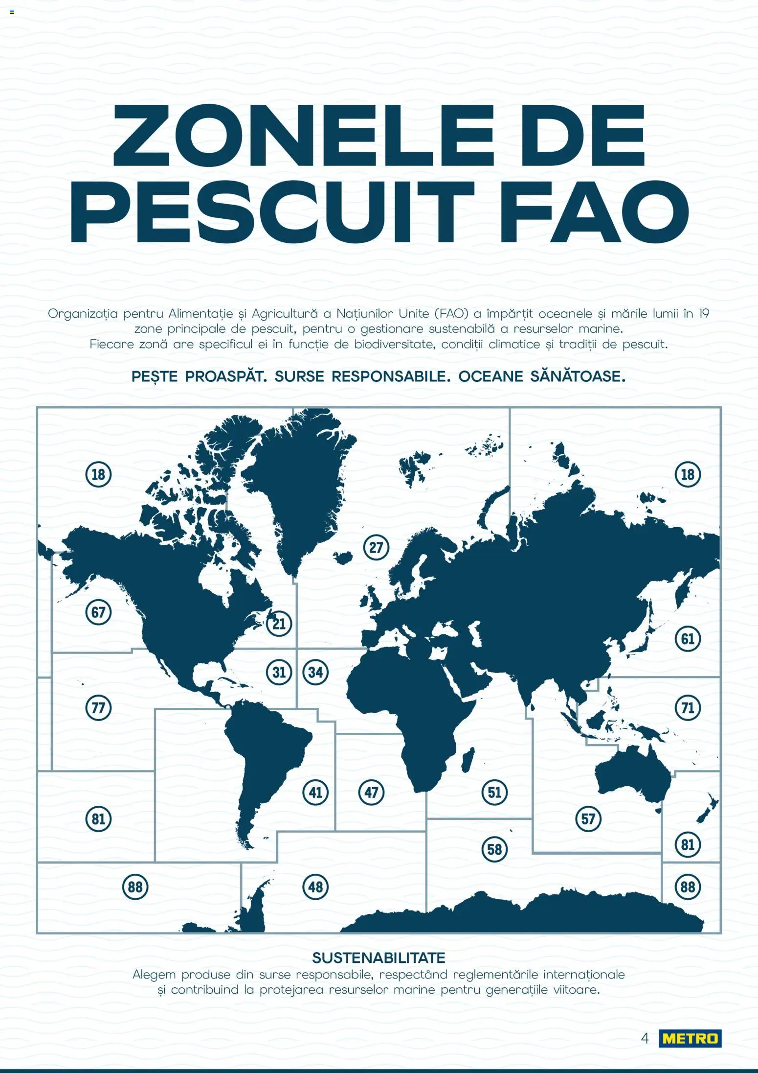 Noul catalog Metro – valabil de la 01.10.2026 | Pagină: 4 | Produse: Pește