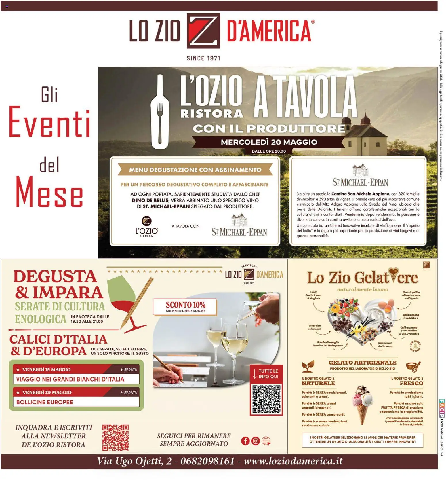 Volantino Il Castoro del 08.05.2026 | Pagina: 20 | Prodotti: Bourbon, Gelato, Zucchero, Vino