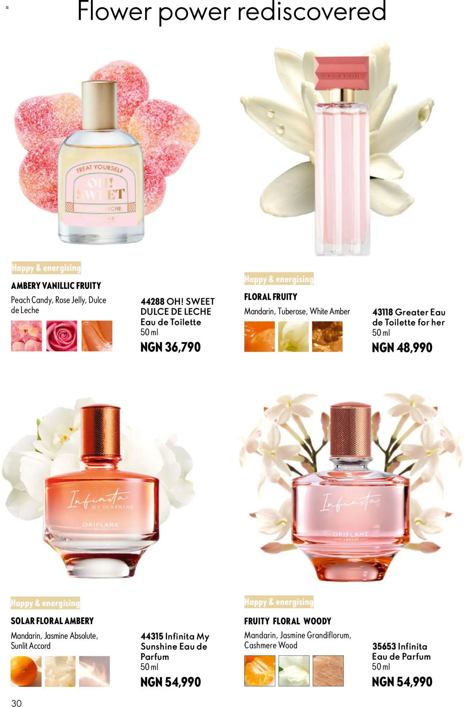 Oriflame - eCatalogue 10 valid from 01/10/2026 | Page: 30 | Products: Eau de toilette, Peach