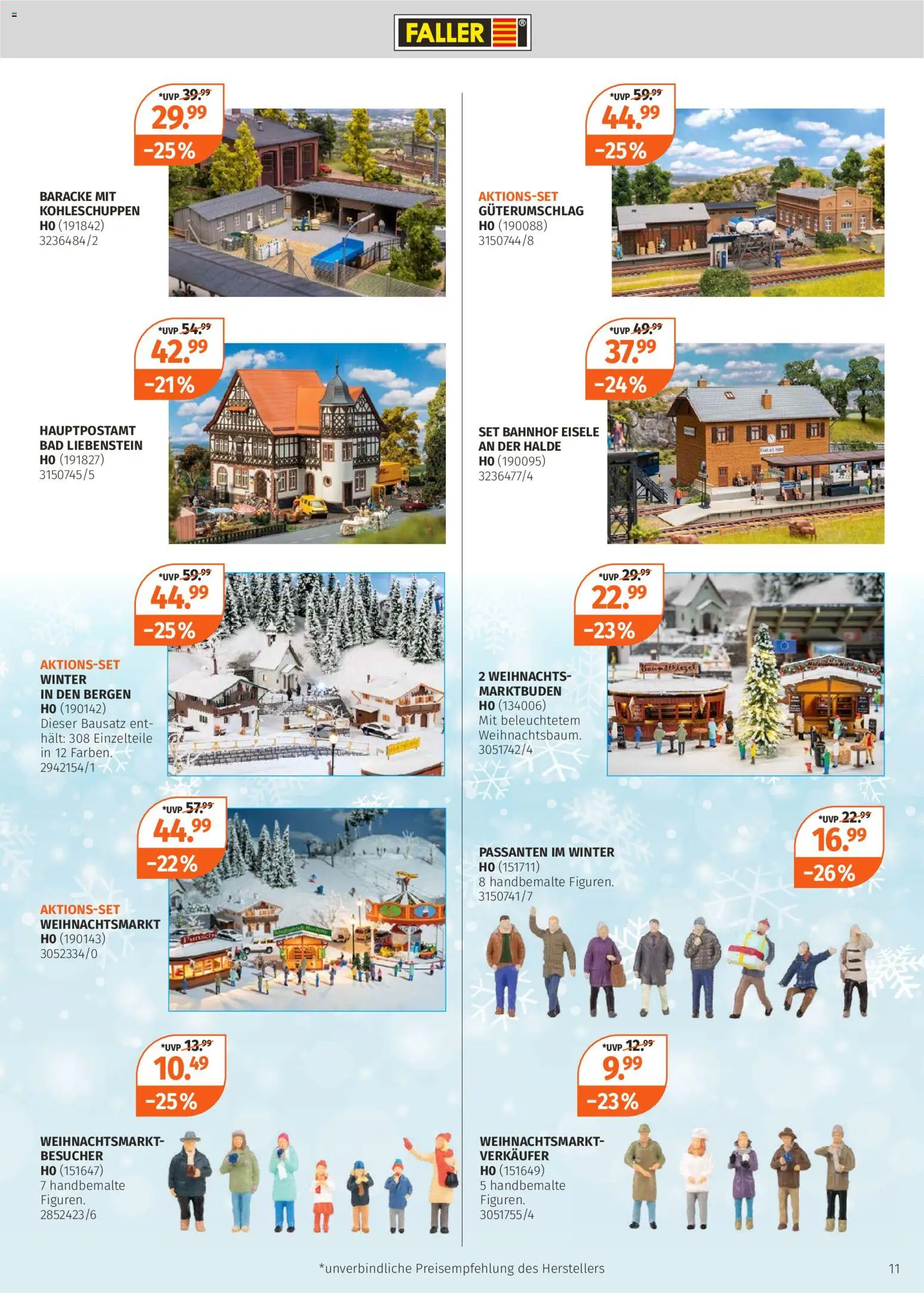 Müller Eisenbahnkatalog 2026/27 – gültig ab 01.11.2026 | Seite: 11 | Produkte: Bad