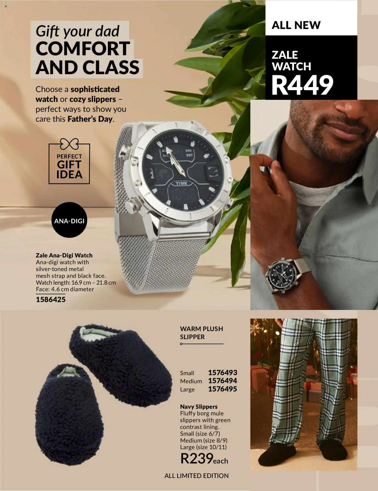 New Avon catalogue – valid from 11.05.2026 | Page: 25 | Products: Watch, Slippers