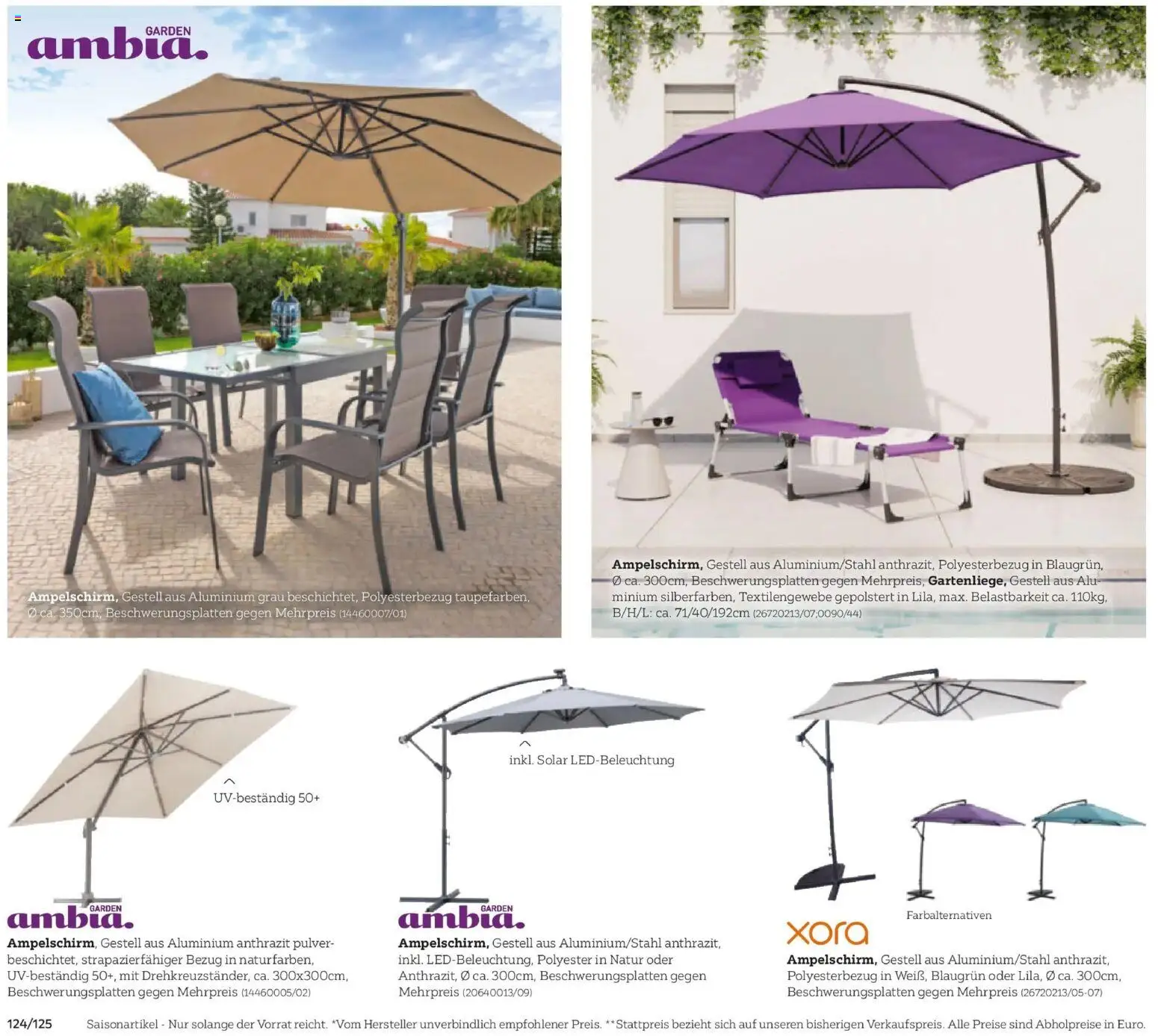 XXXLutz Gartenkatalog gültig ab 30.03.2026 | Seite: 124