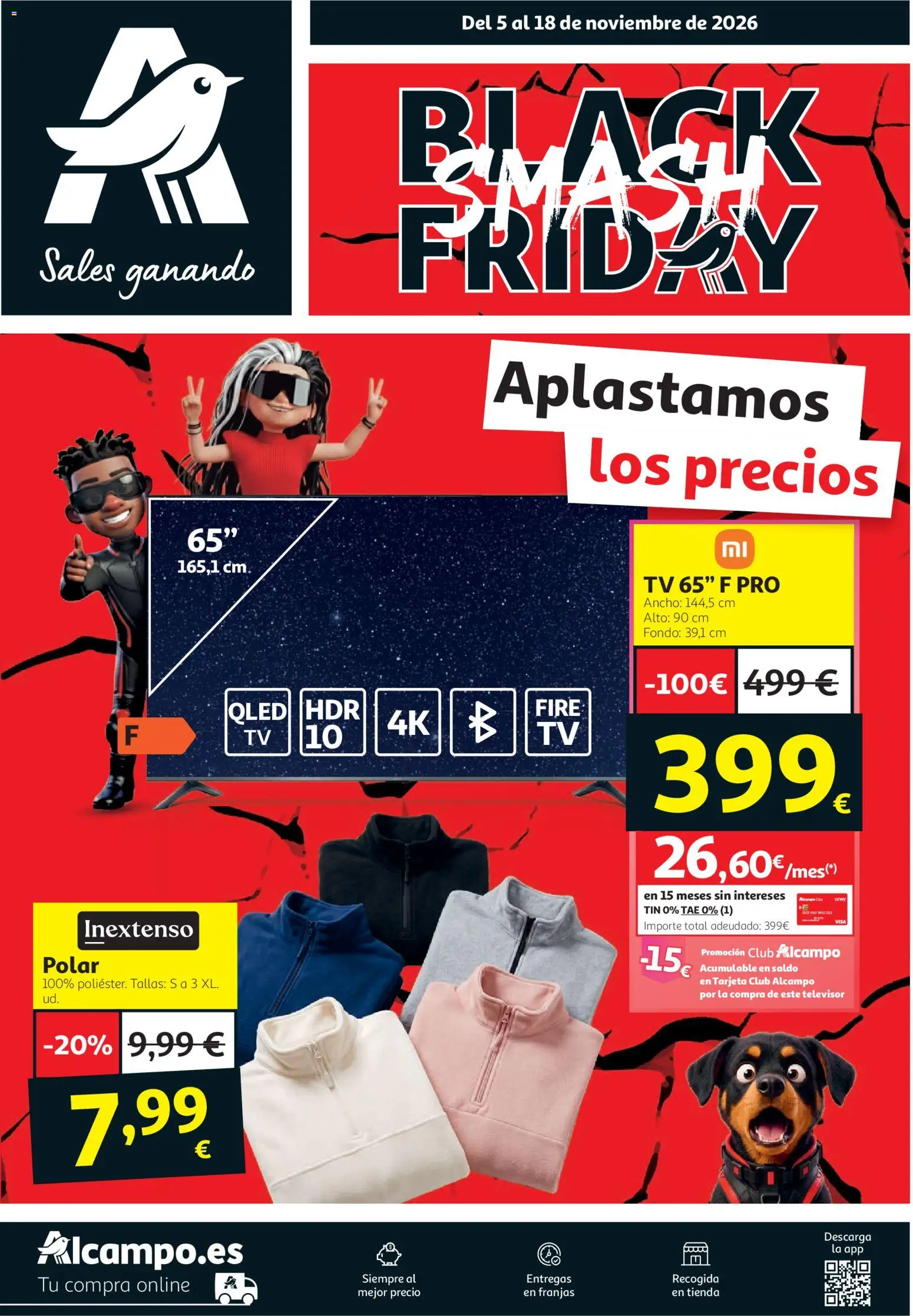 Alcampo - HG Unico Black Friday │ válido desde el 05/11/2026 | Página: 1