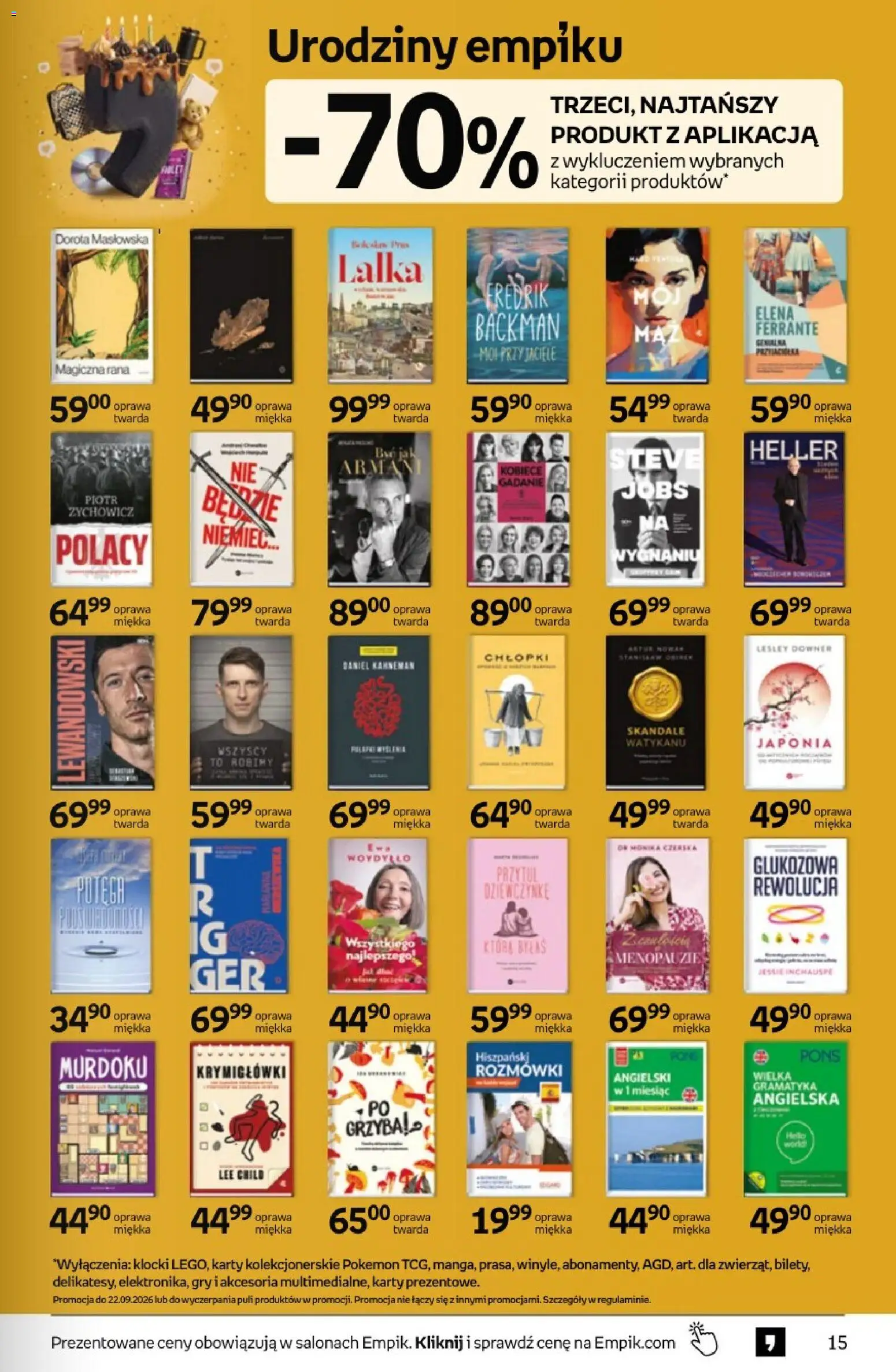 Empik promocje od 09.09.2026 | Strona: 15