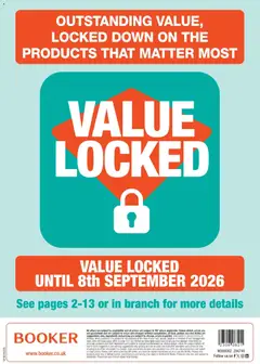 Preview of Booker Wholesale - Summer Catering News 2026 valid from 16/06/2026 | Page: 136 | Products: Case