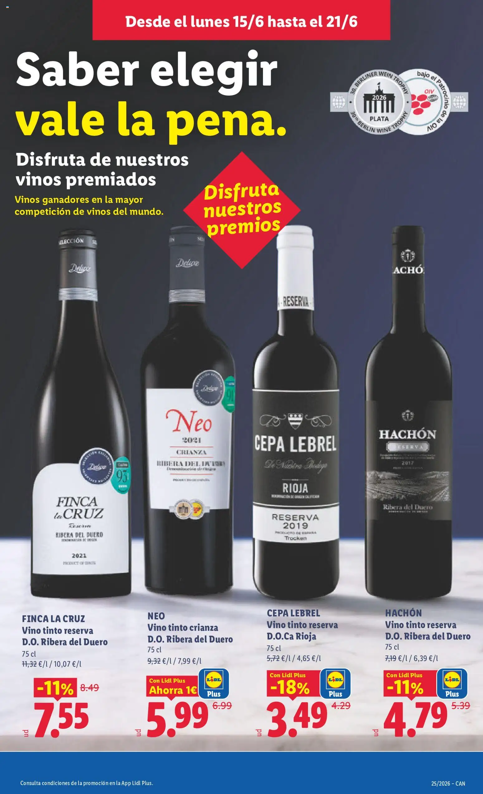 Lidl folleto Canarias │ válido desde el 15.06.2026 | Página: 29 | Productos: Vino